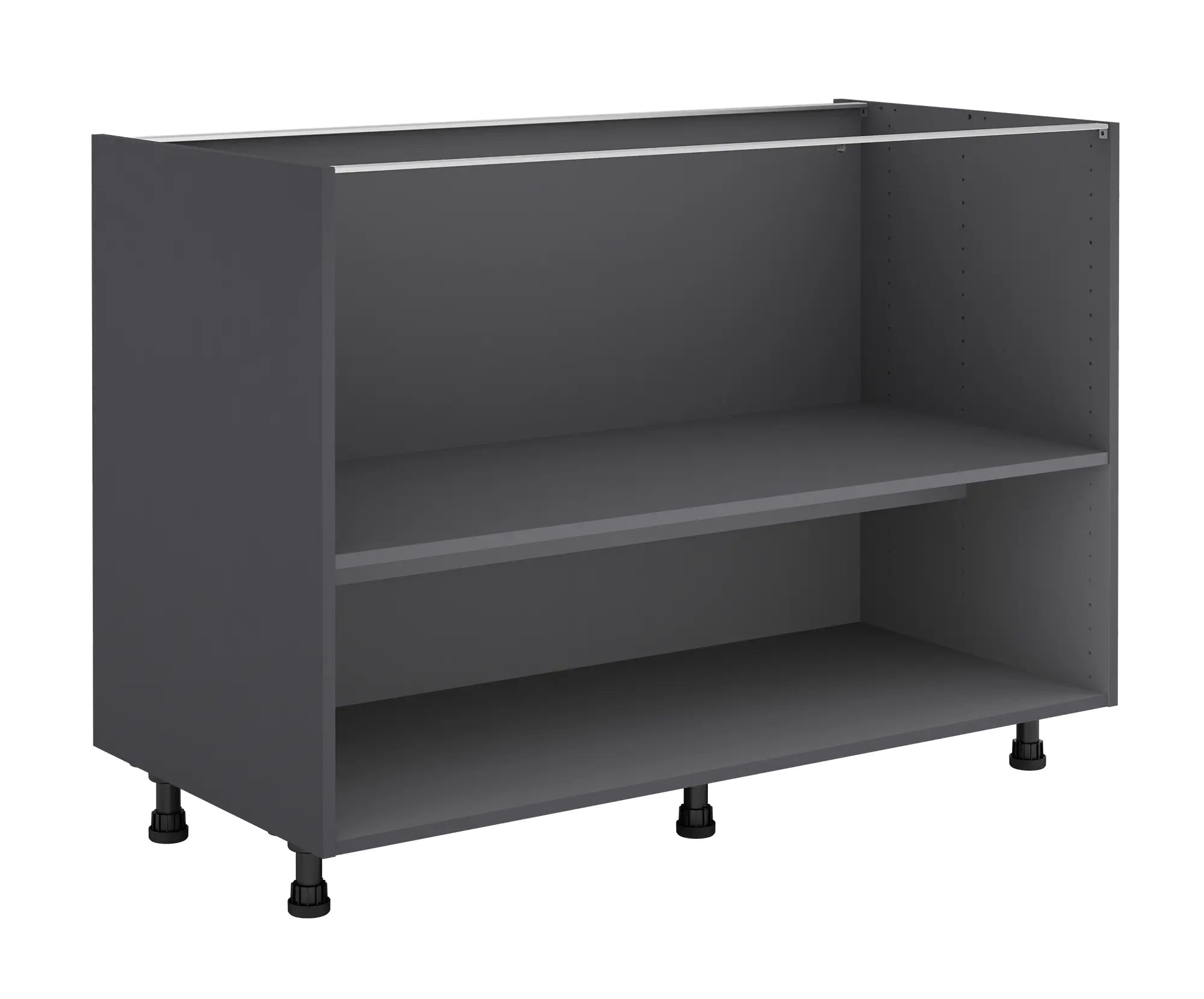 Mueble bajo cocina gris delinia id 120x76,8 cm