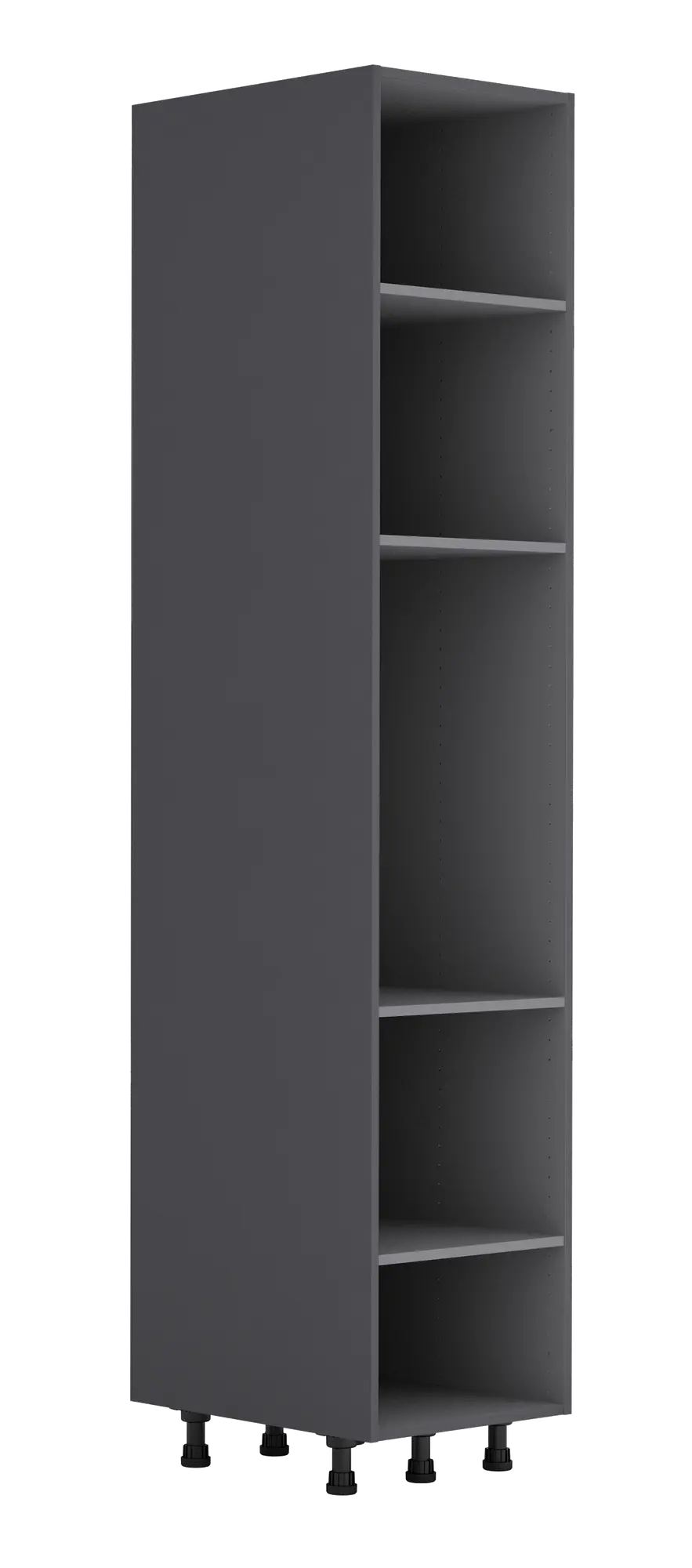 Mueble columna gris delinia id 45x214,4 cm