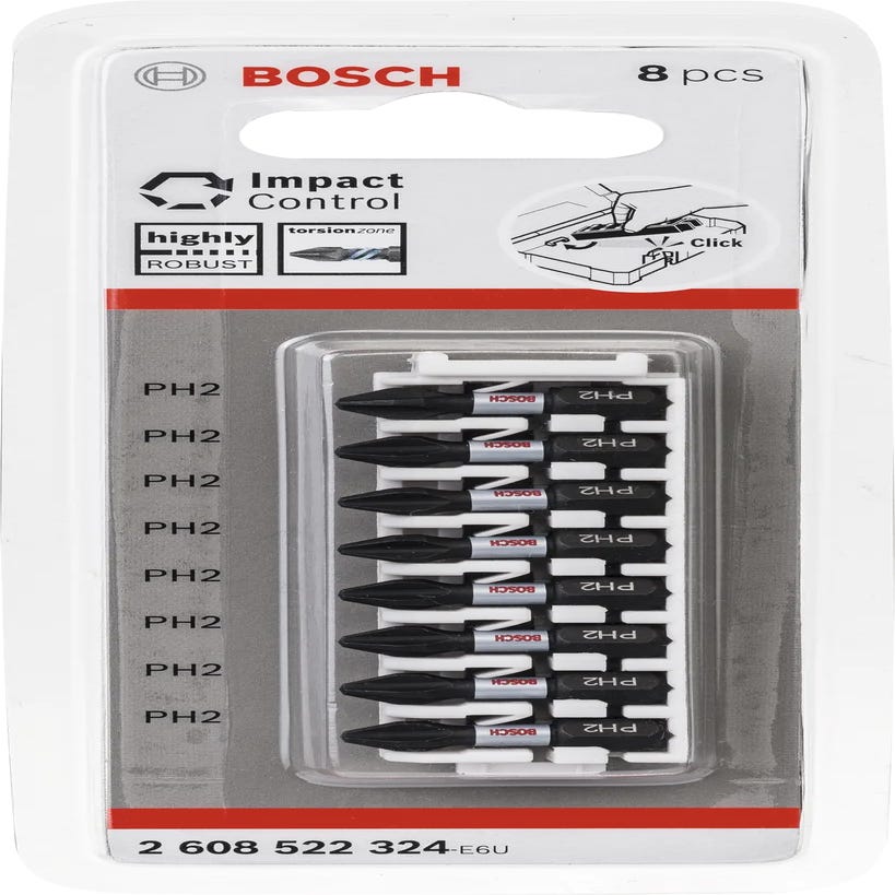 Set de brocas y puntas de atornillar Impact Control (35 piezas) (Bosch)