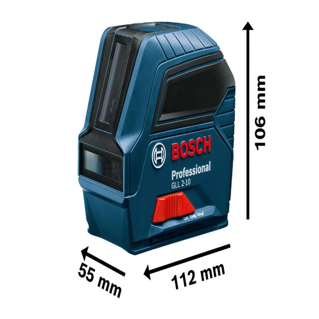 Nivel láser BOSCH PROFESSIONAL GCL 2-15 nivel de precisión de +/-0.3mm