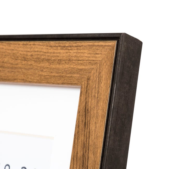 Nielsen Marco de madera Quadrum XL 40x60 cm - roble natural - Cristal  estándar