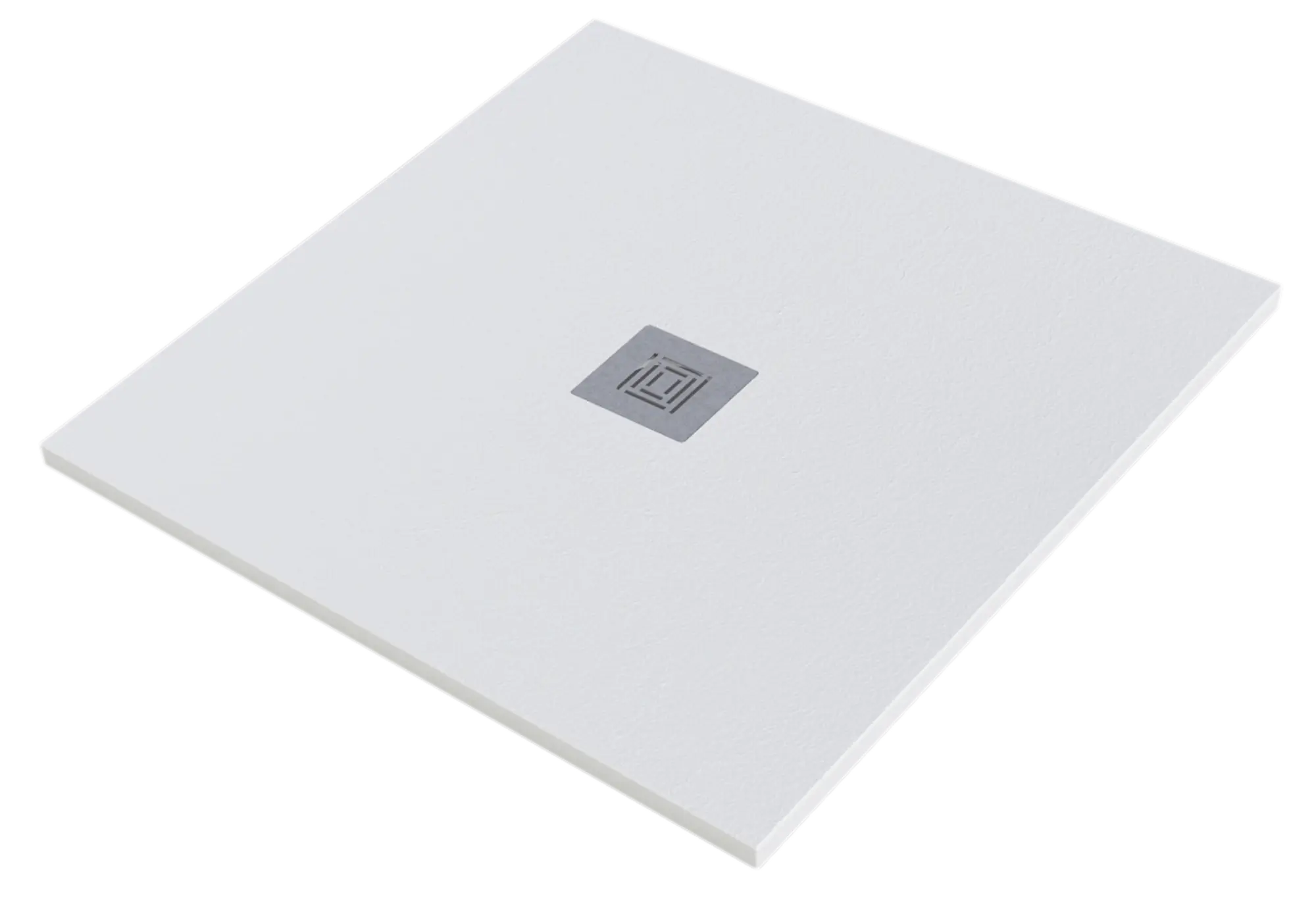 Plato de ducha stone 80x80 cm blanco