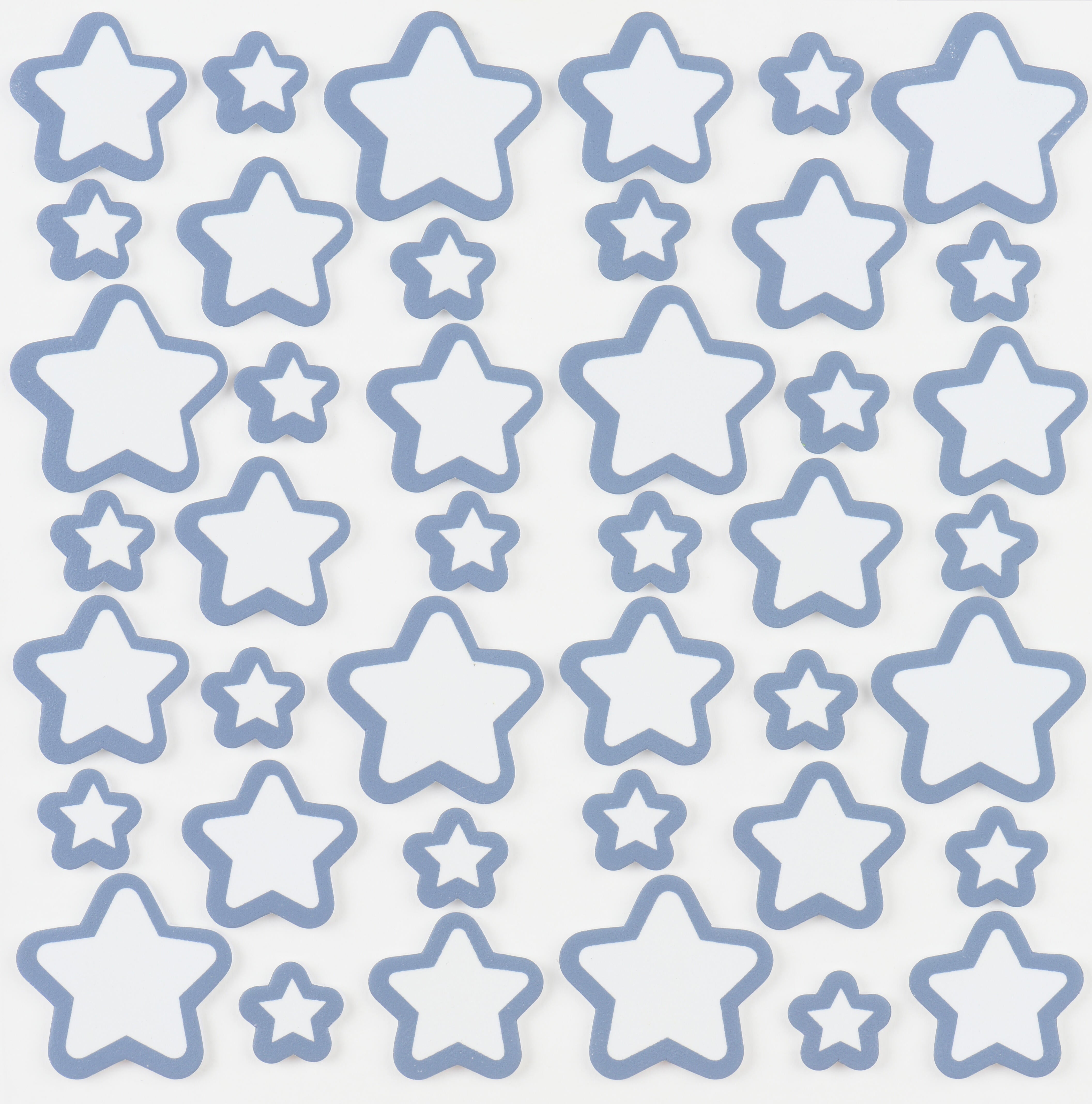 Stickers foam estrellas 34x31 cm