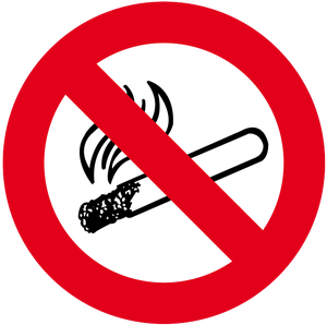 Cartel prohibido fumar  Imprimir carteles gratis