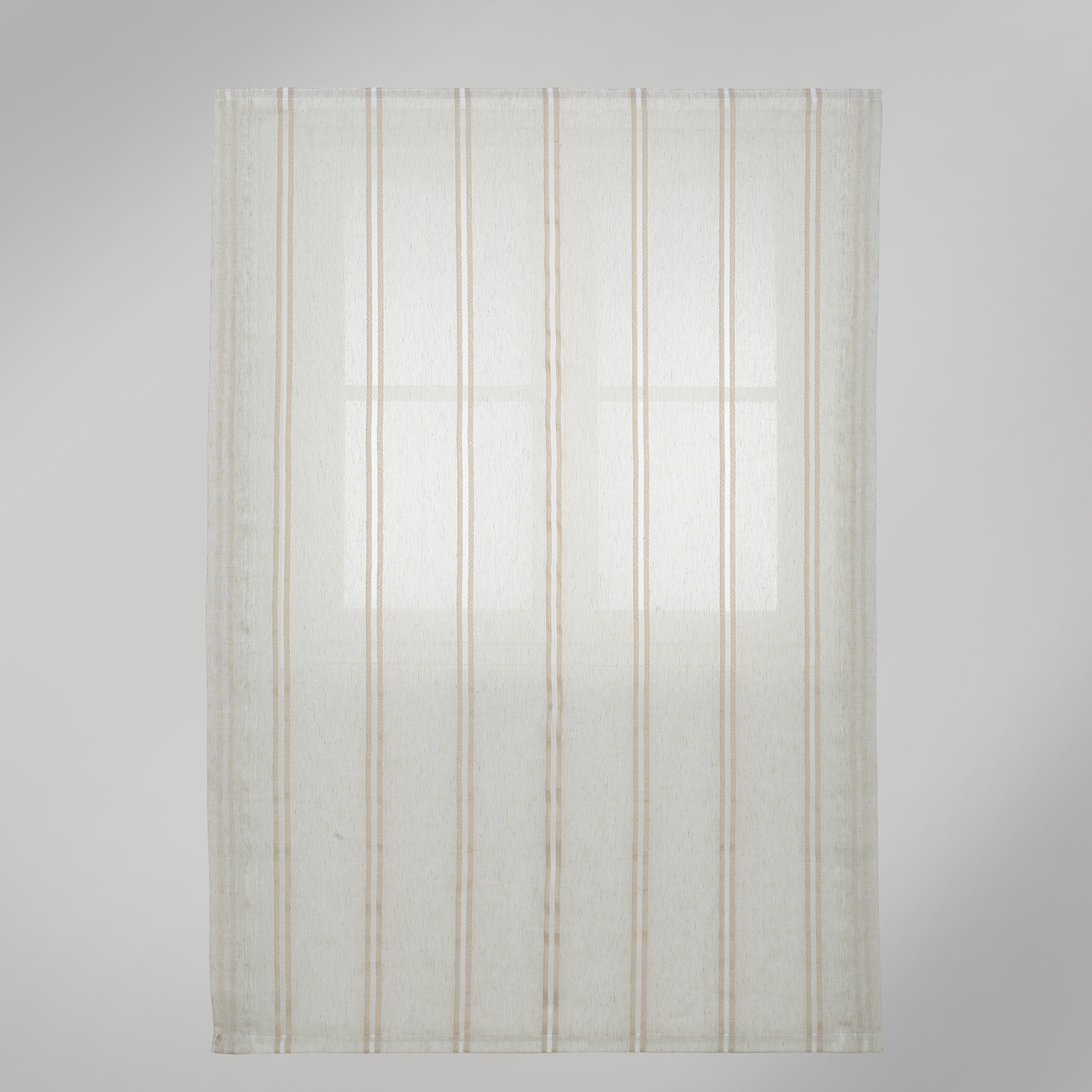 Estor plegable paqueto ronda marrón de 90x175 cm