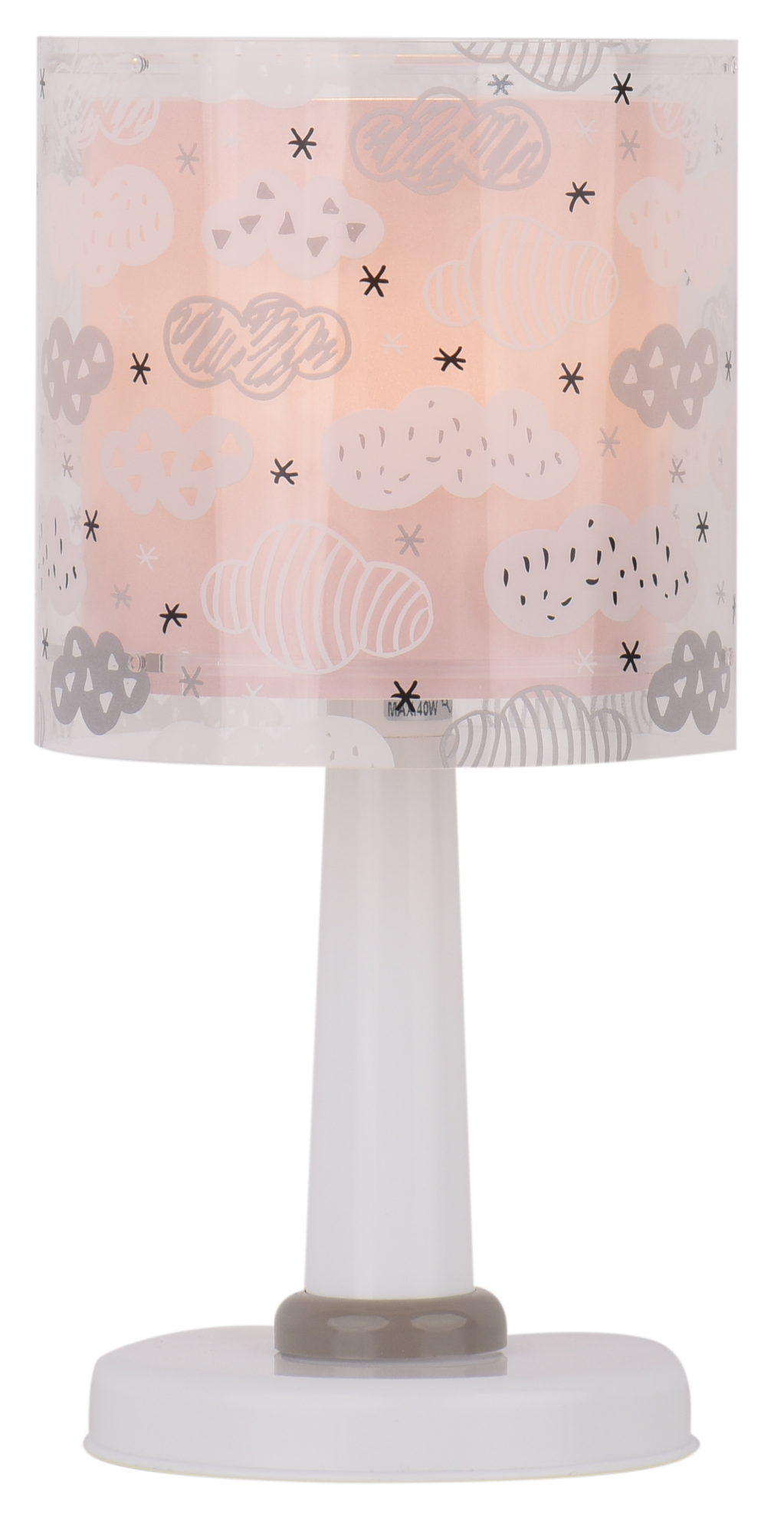 Lámpara de mesa clouds rosa