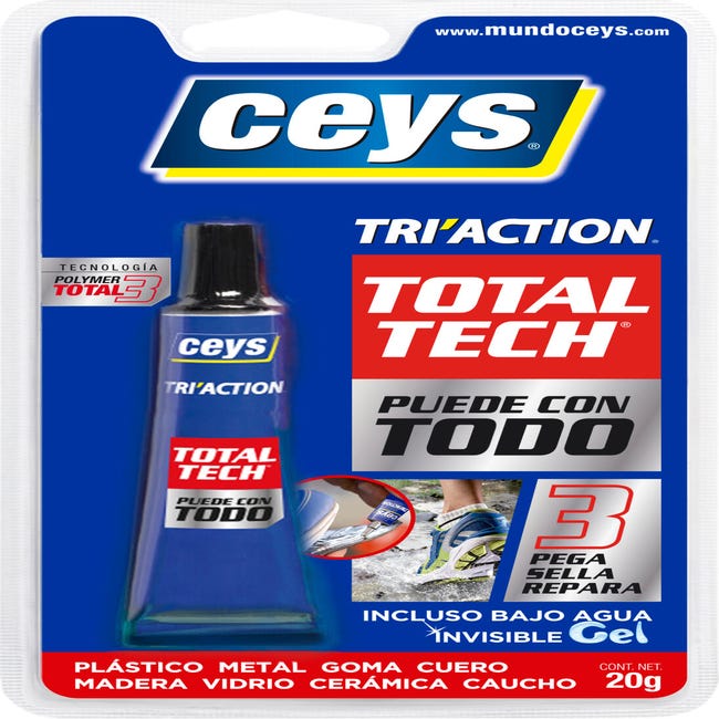 Adhesivo CEYS Total Tech Tri Action 20 gr