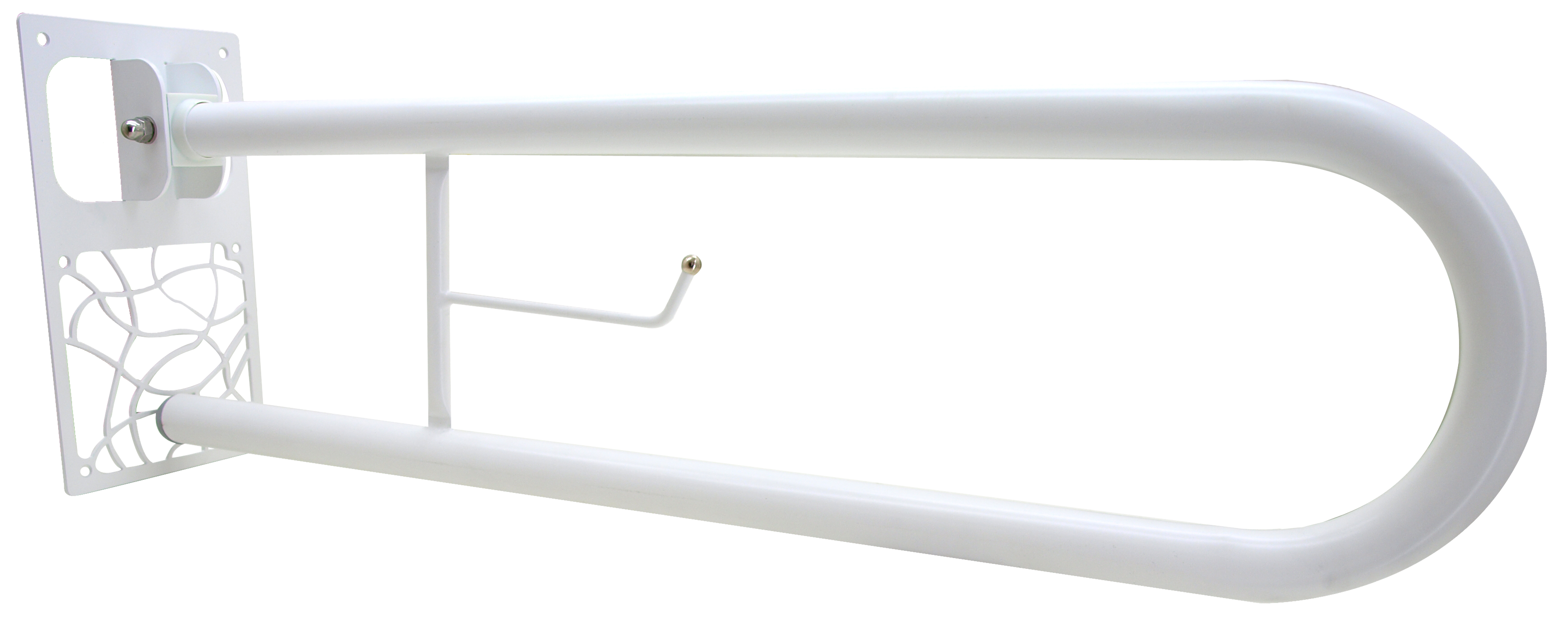 Barra de seguridad wc art deco 15 cm blanco de la marca CROMADOS MODERNOS