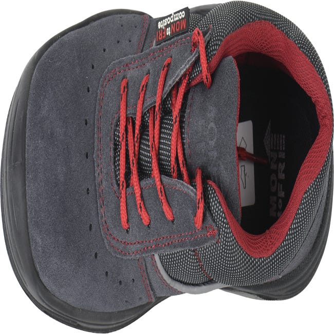 imán Inspección grua Zapatos de seguridad MONTOFRI BY PAREDES BETA S1 gris T47 | Leroy Merlin