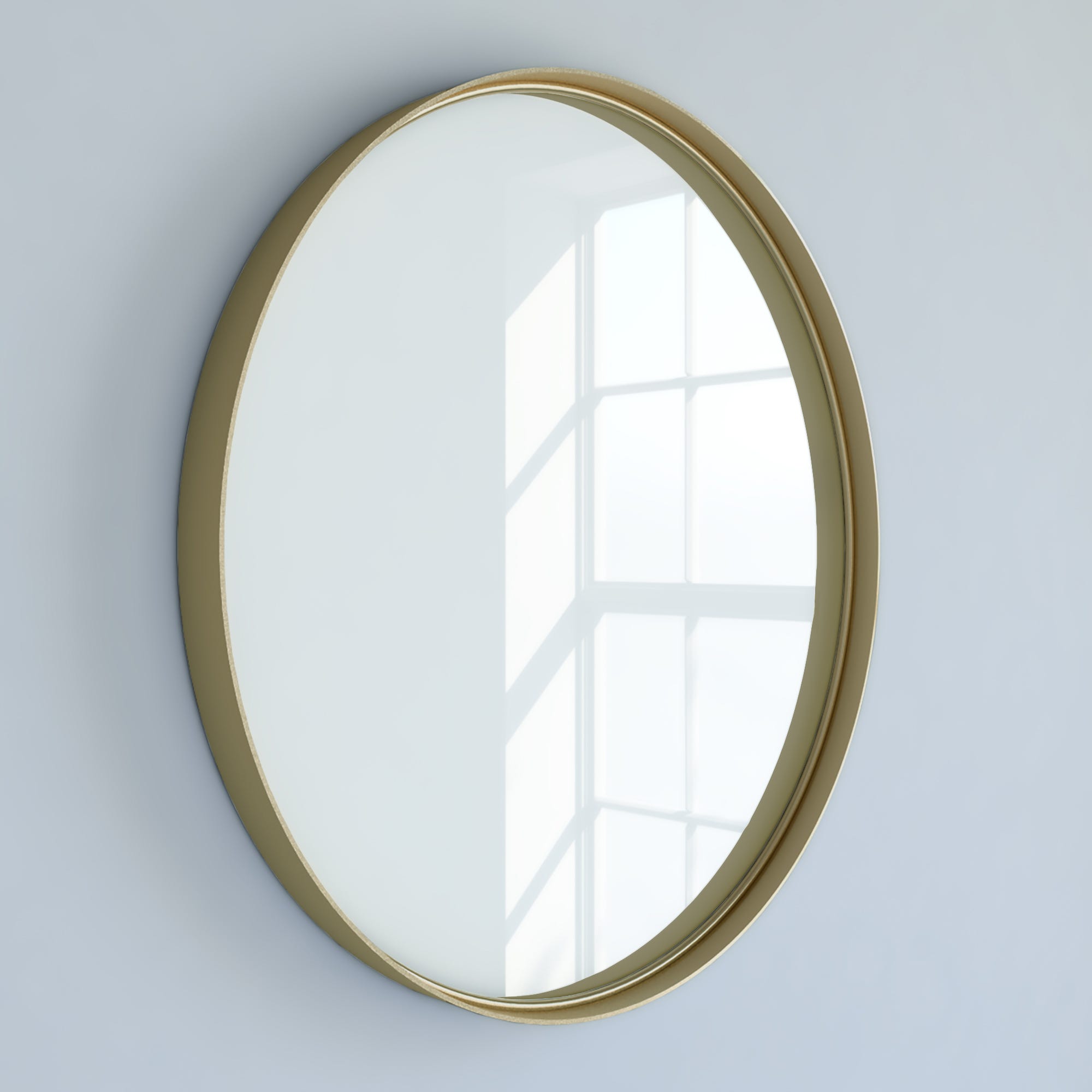 Espejo enmarcado rectangular Kende negro 60 x 80 cm