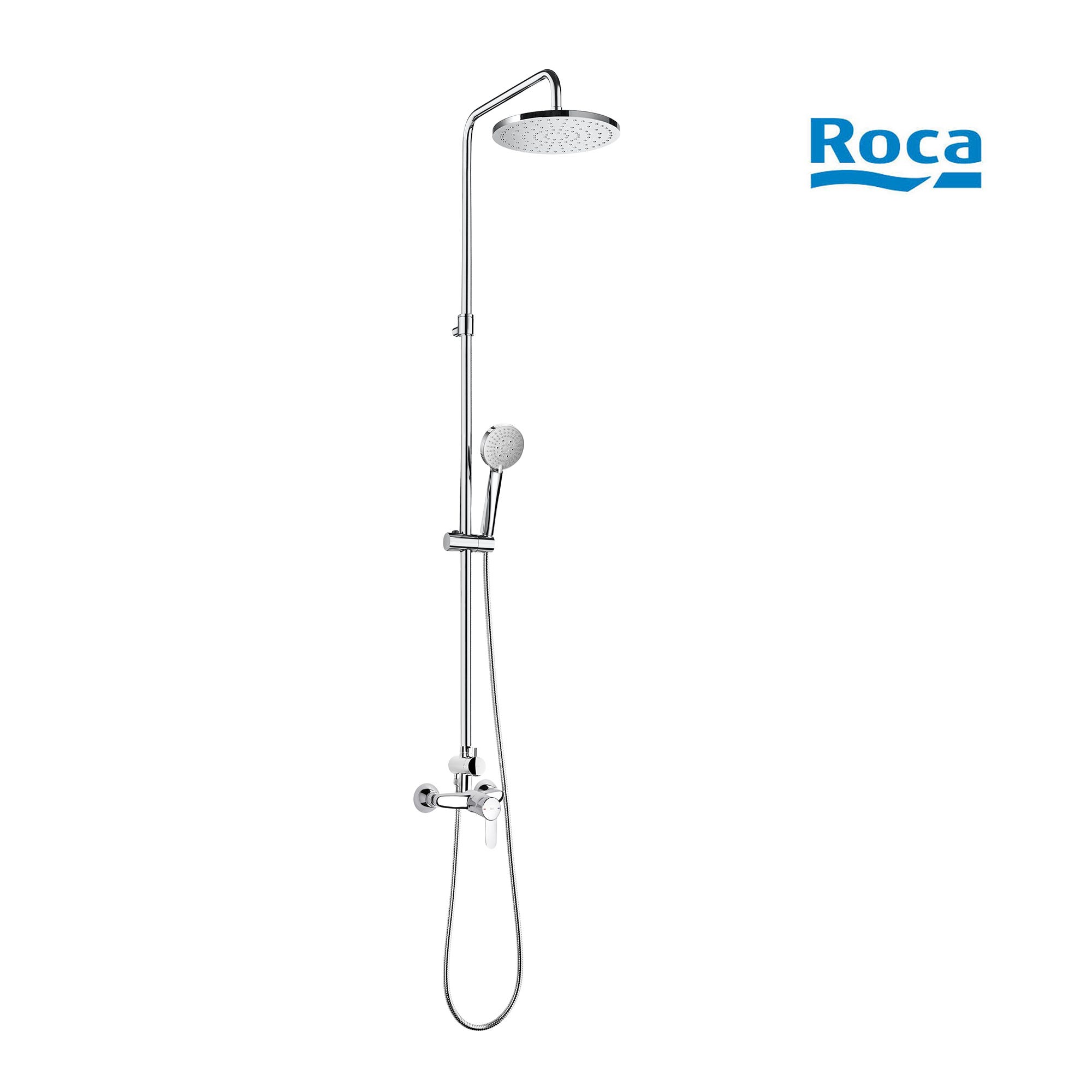 Columna de ducha monomando ROCA Legacy cromado