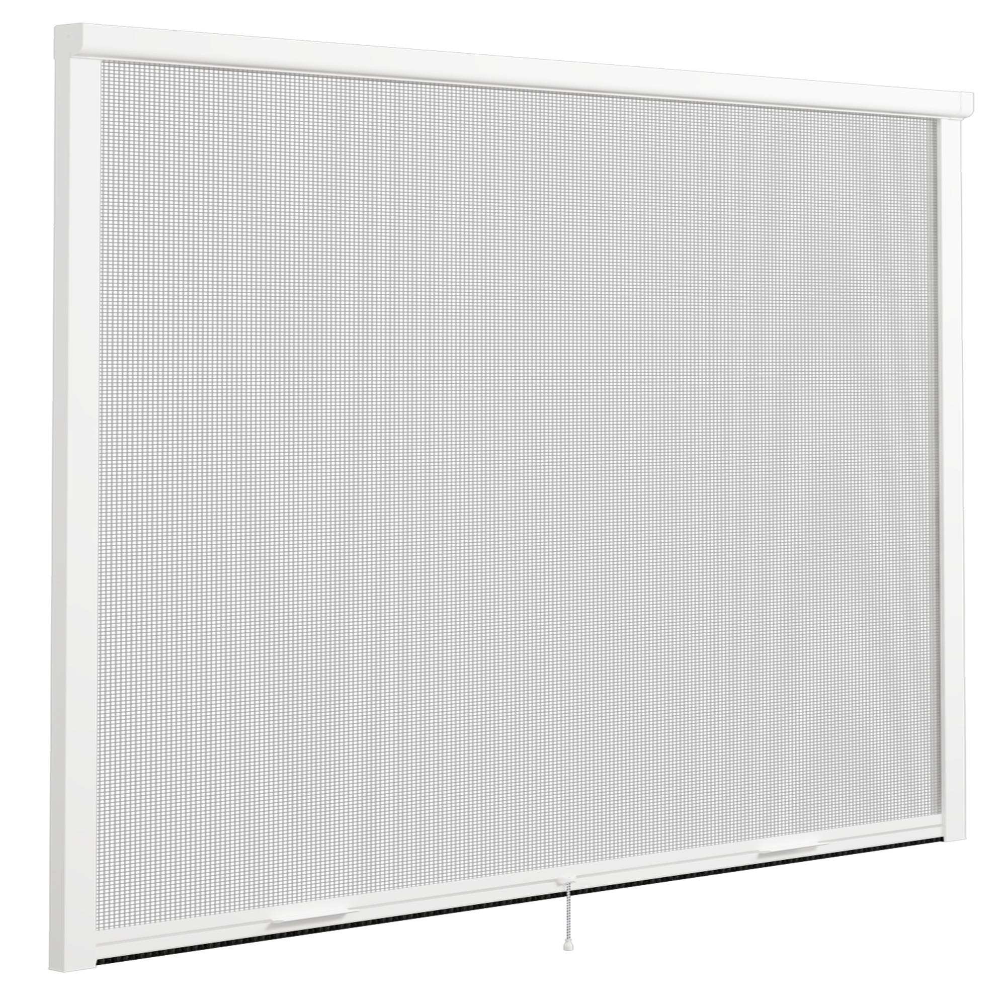 Mosquitera enrollable elite color blanca para ventana de140x140cm (ancho x  alto)