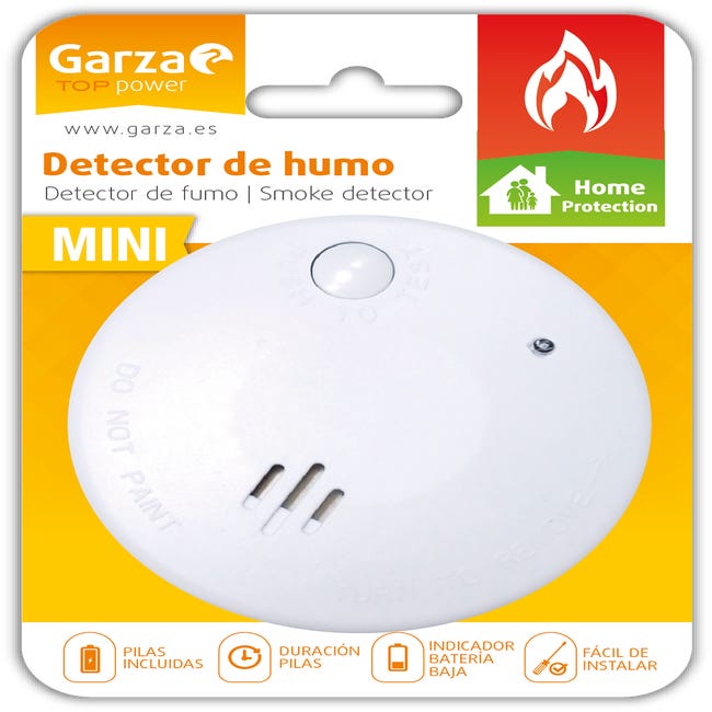 Detector de humos mini GARZA
