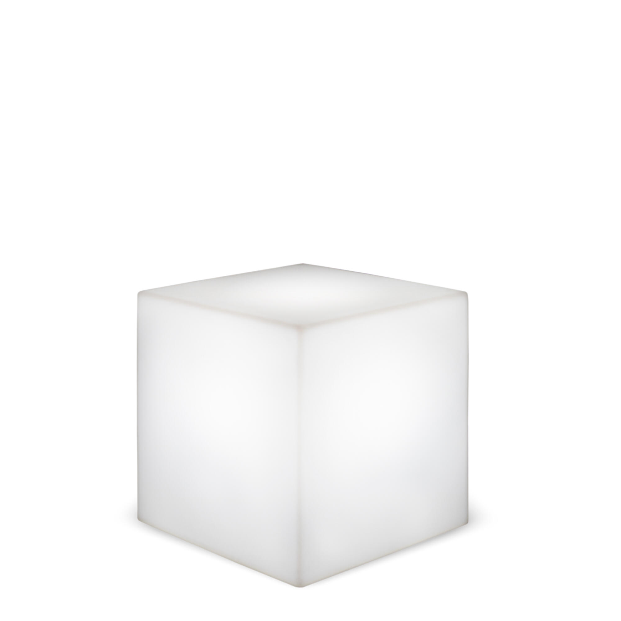 Cubo decorativo exterior led cuby 45 solar smartsun