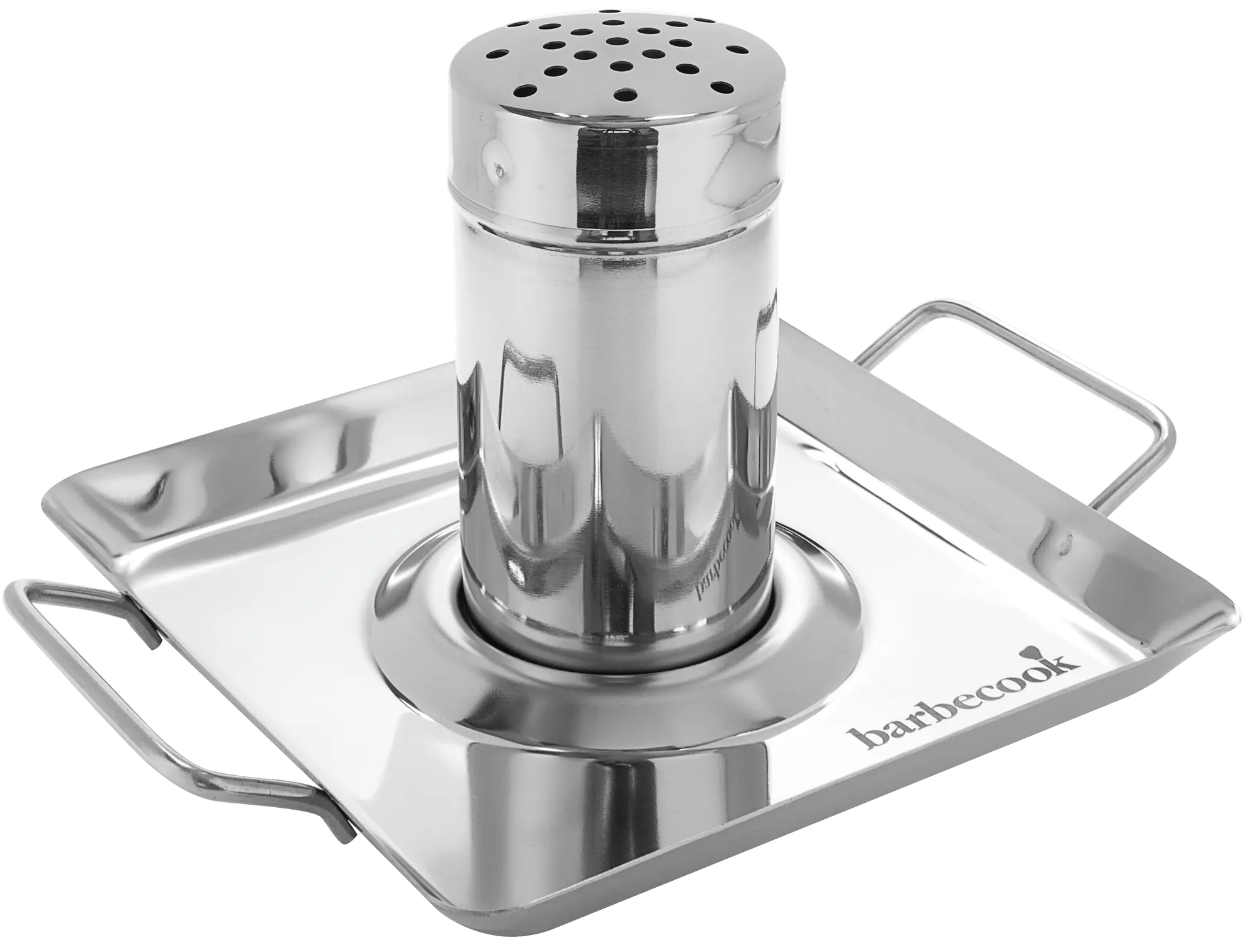 Asador giratorio de acero inoxidable 15x1x18.5 cm de la marca Barbecook