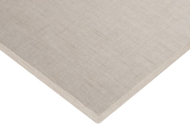 Tablero aglomerado con 4 cantos lino cancún 59,7x120x1,6 cm ...