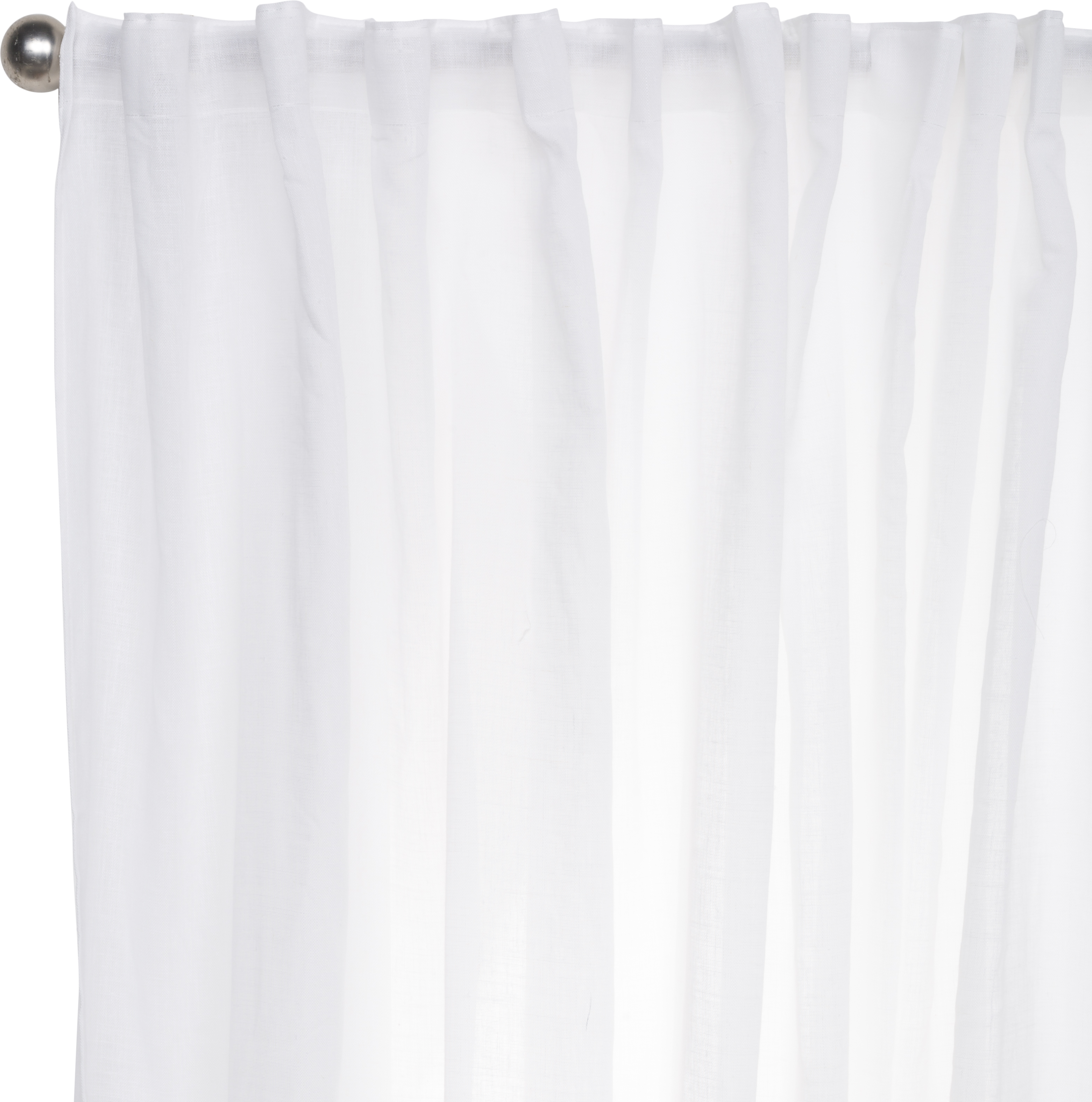 Visillo ollaos Ayden INSPIRE liso blanco de 200x270cm
