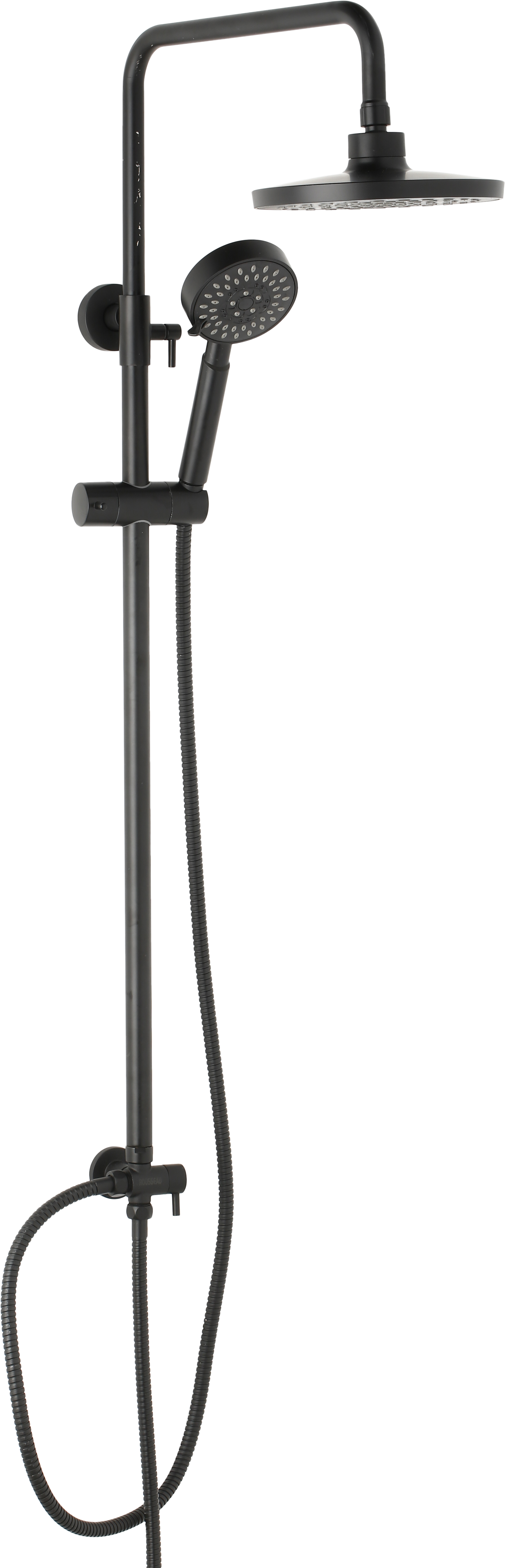 Columna de ducha sin grifo edouard rousseau hera negro