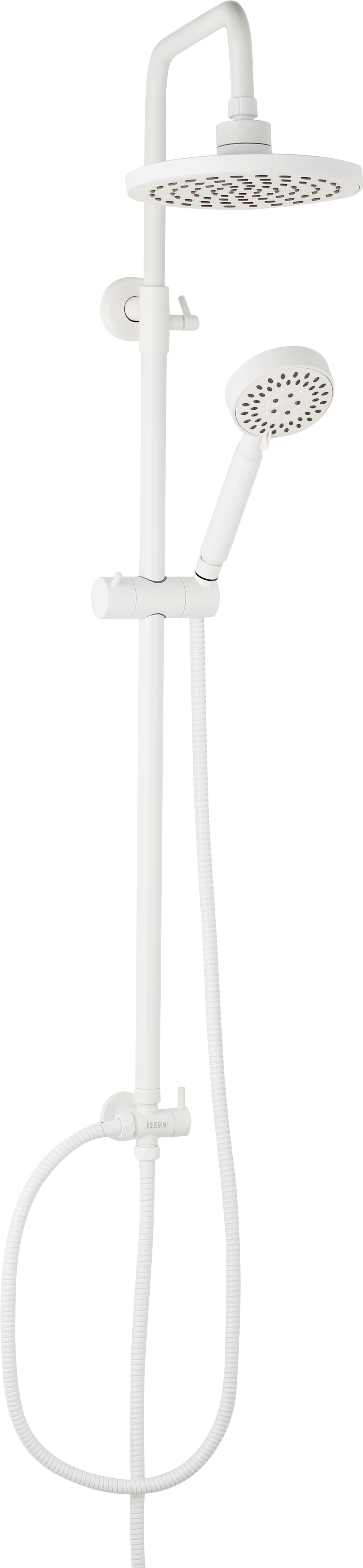 Columna de ducha sin grifo edouard rousseau hera blanco