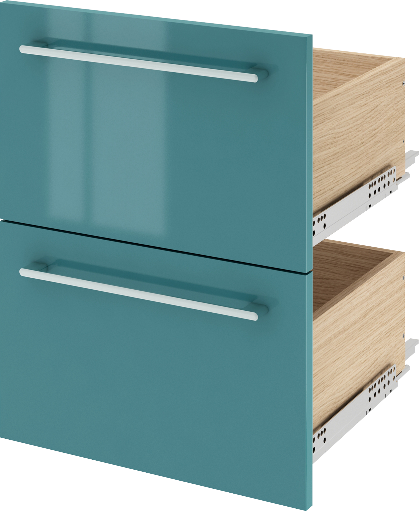 Remix 2 cajones verde de 44.7x28.5x46cm de la marca SENSEA