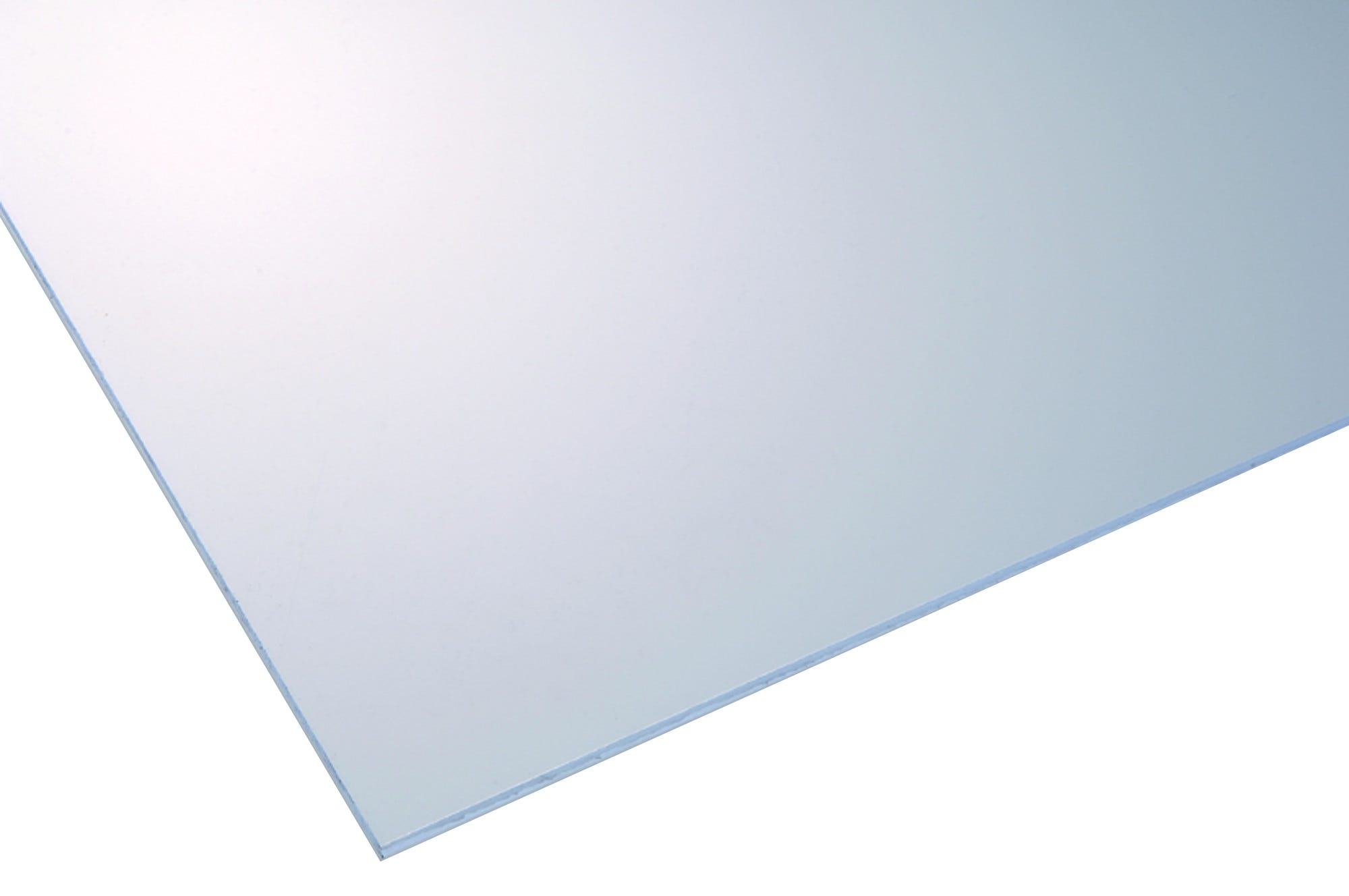 Vidrio plástico transparente liso de 2.2 mm de grosor y 100x50cm