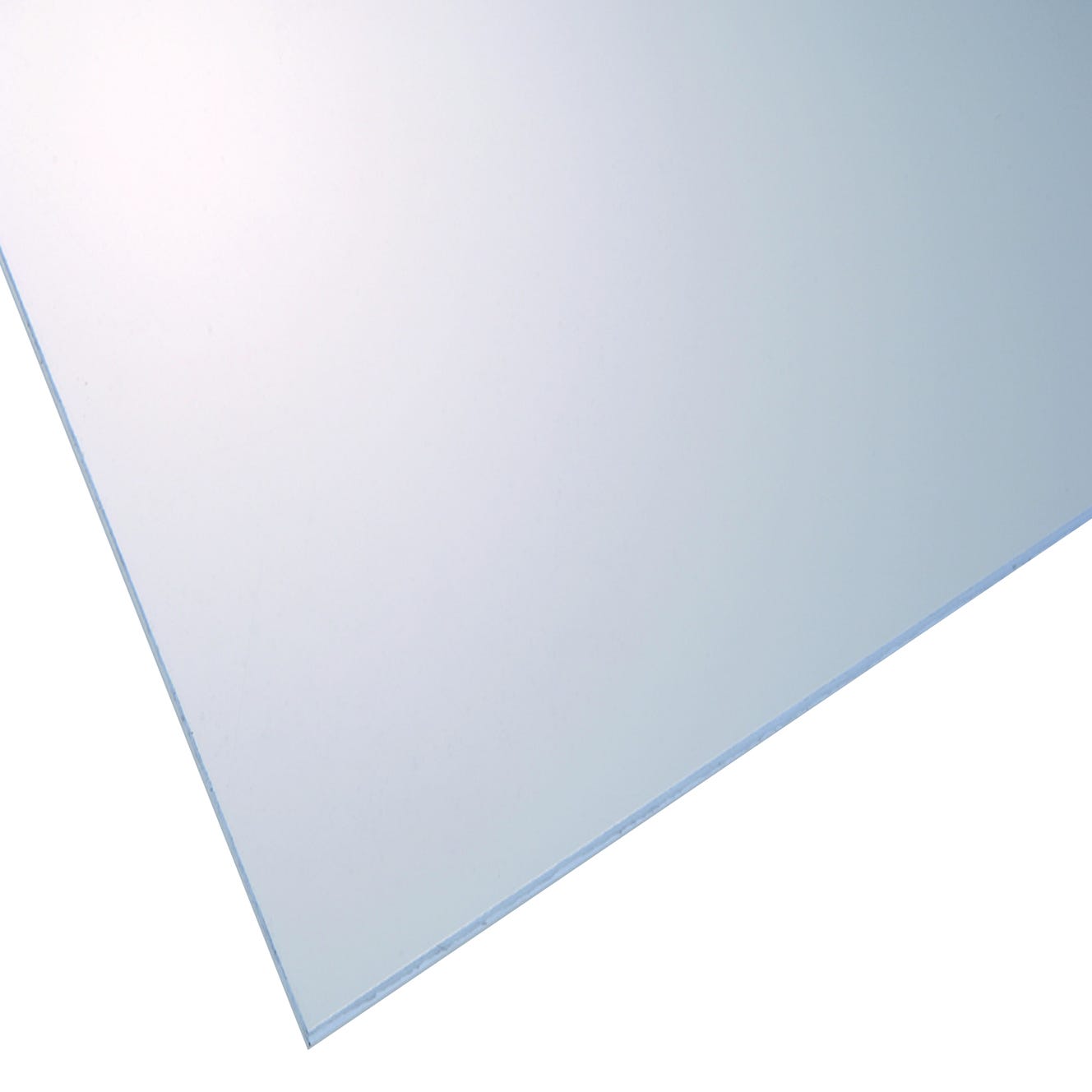 Vidrio plástico transparente liso de 4 mm de grosor y 100x100cm