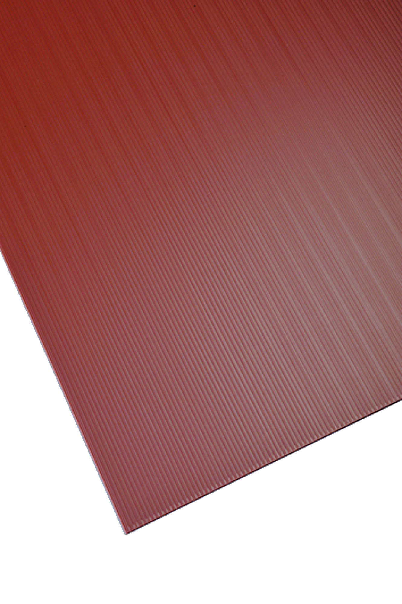 Placa de plástico marrón opaco de 2.5 mm de grosor y 150x50cm