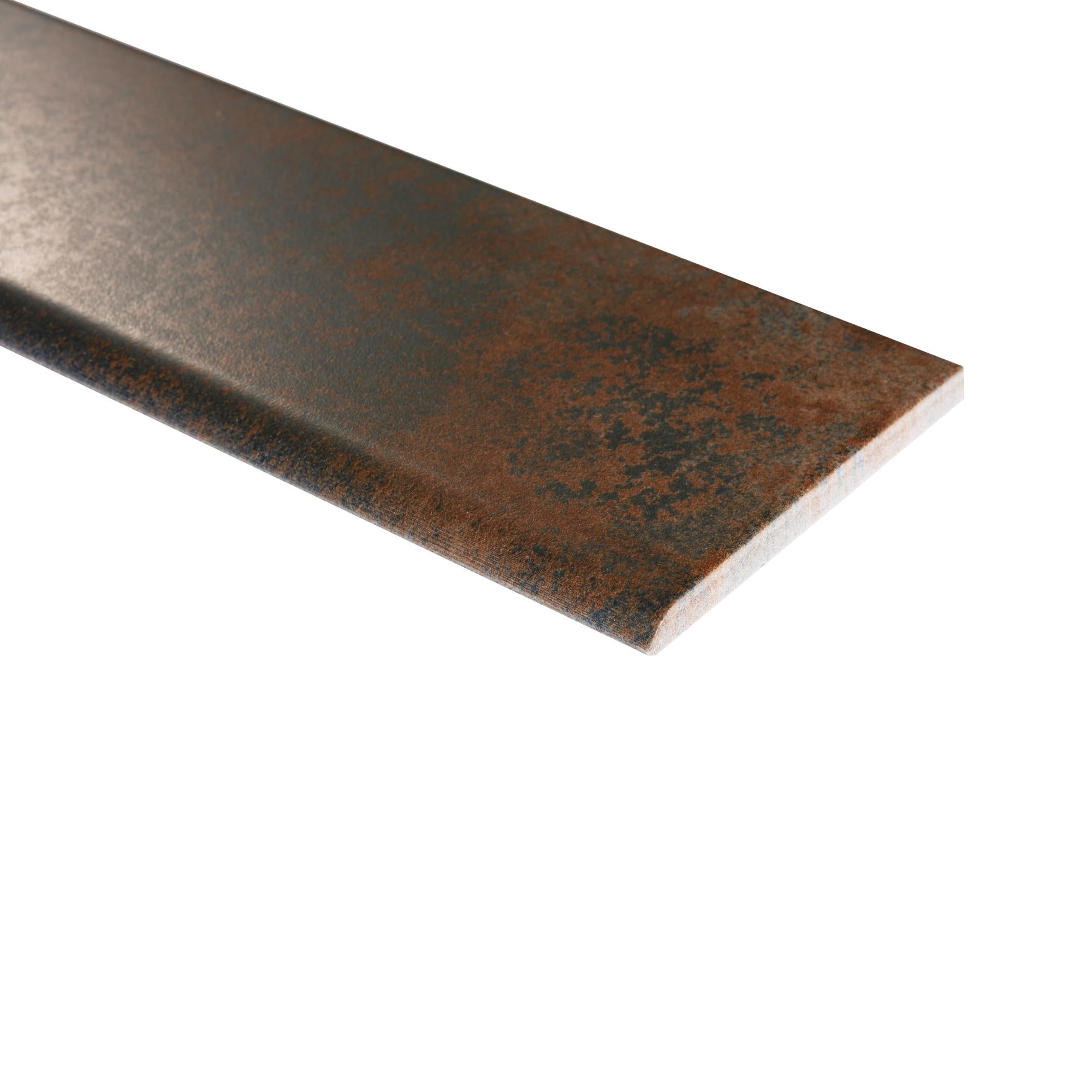 Rodapie iron 10x60 cm cobre artens