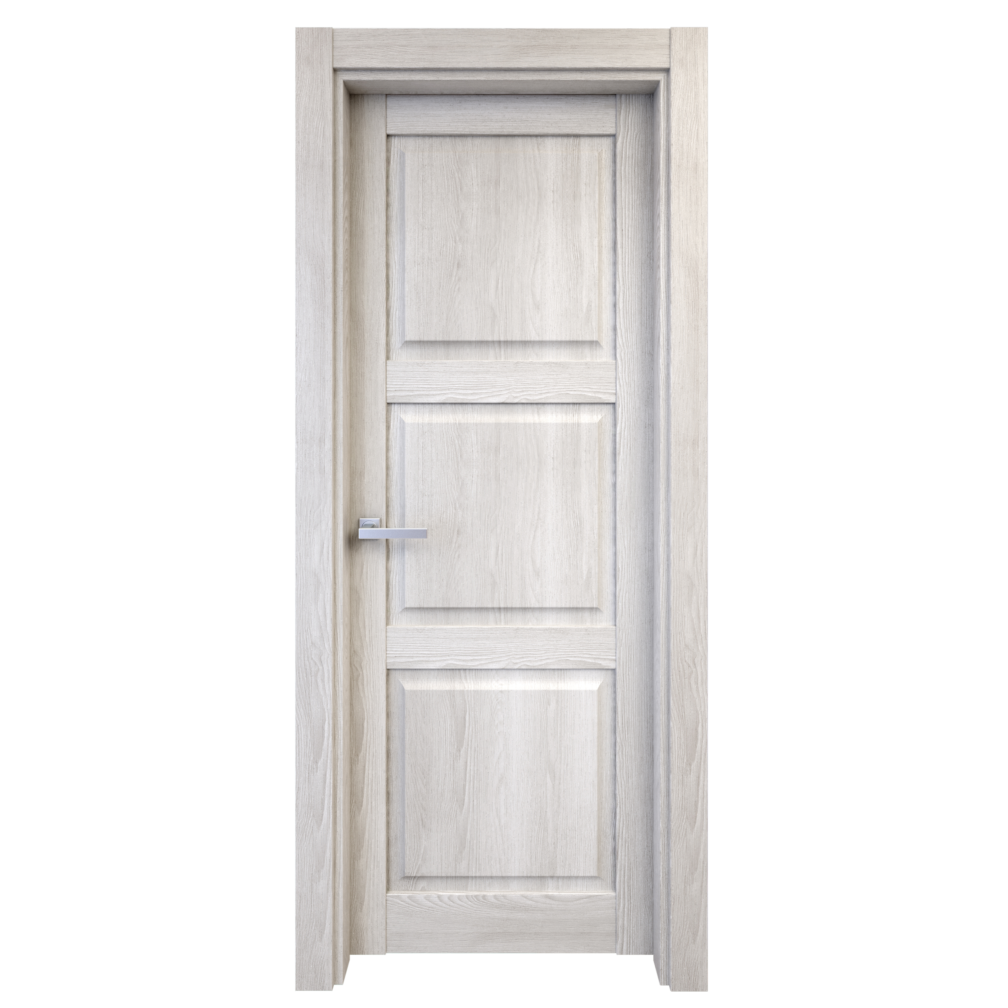 Puerta moscú blanco de apertura derecha de 82.50 cm