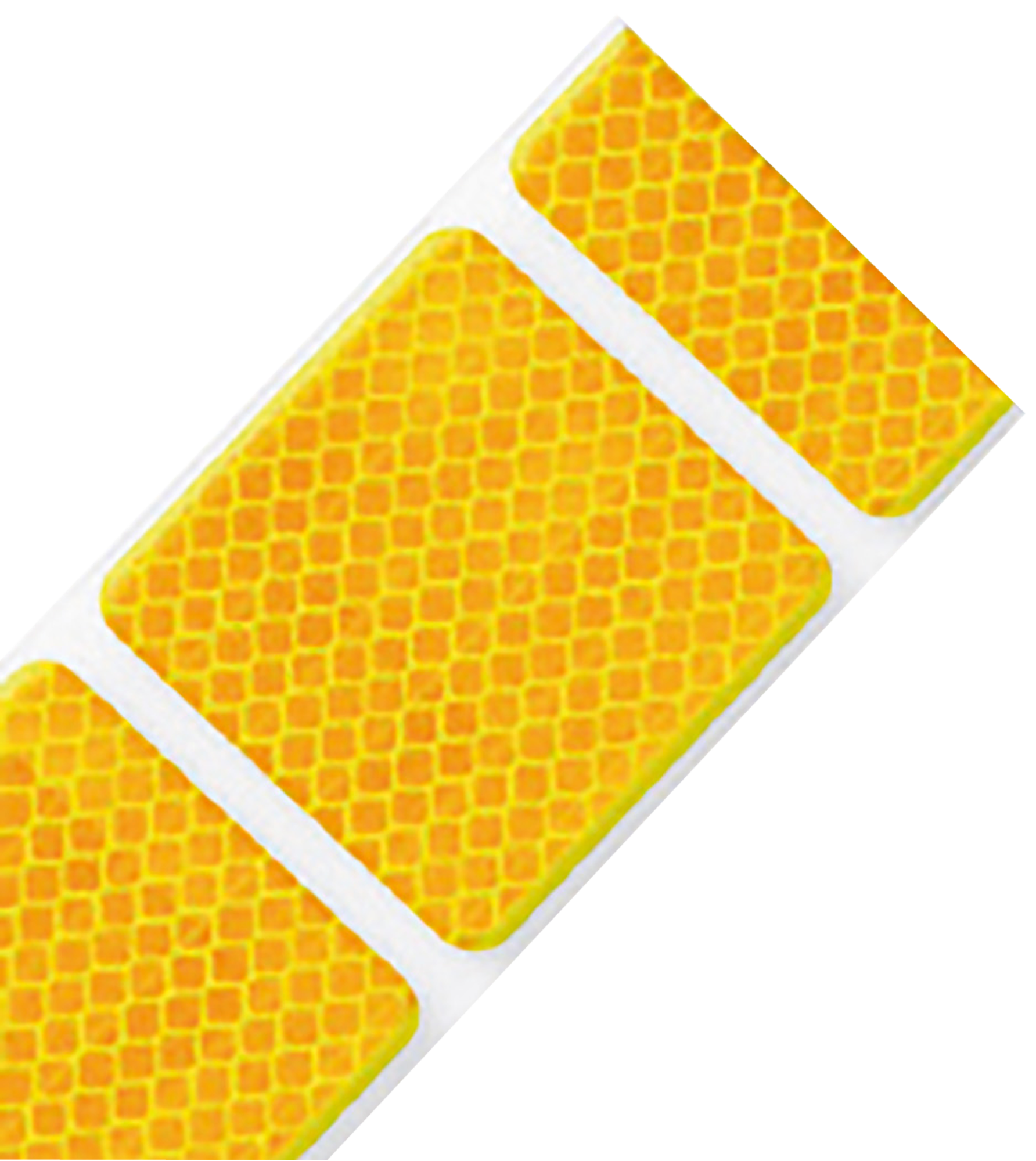 Cinta adhesiva reflectante amarilla 50mx5cm