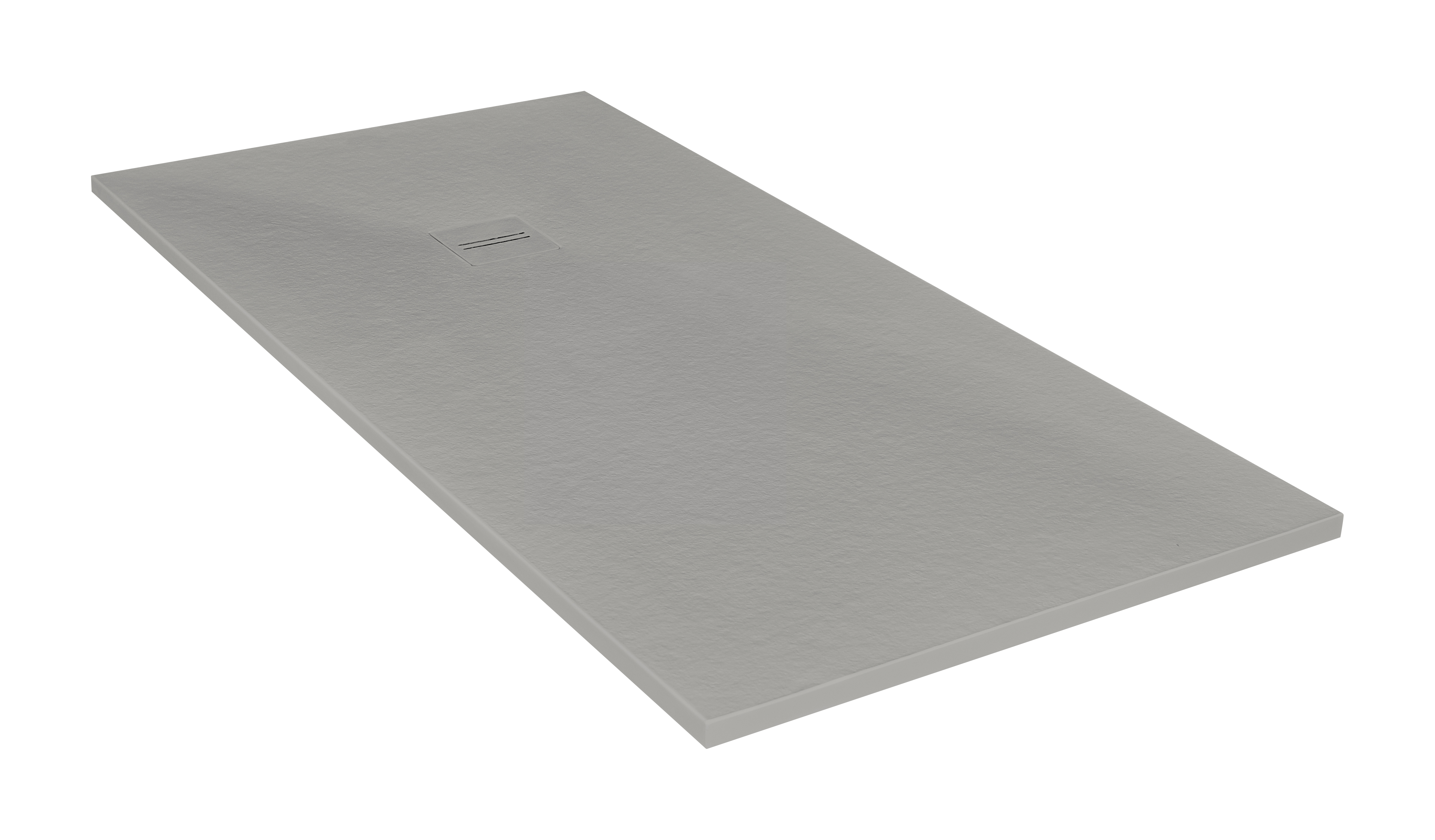 Plato de ducha cosmos 160x75 cm gris