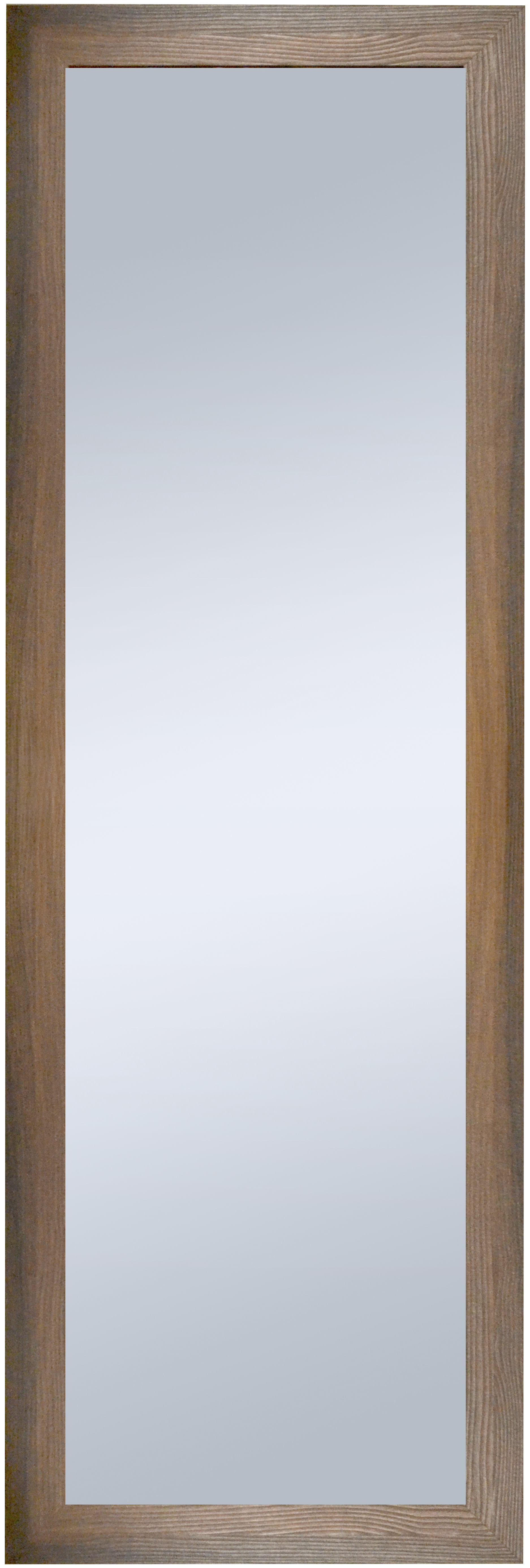 Espejo enmarcado rectangular pierre ébano 152 x 52 cm