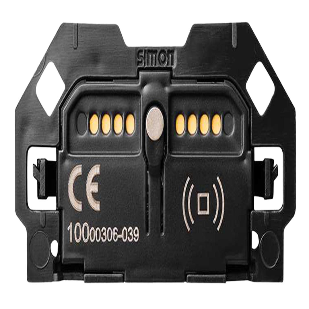 Simon 100, Kit Enchufe Schuko + Cargador USB Integrado + Conmutador Doble