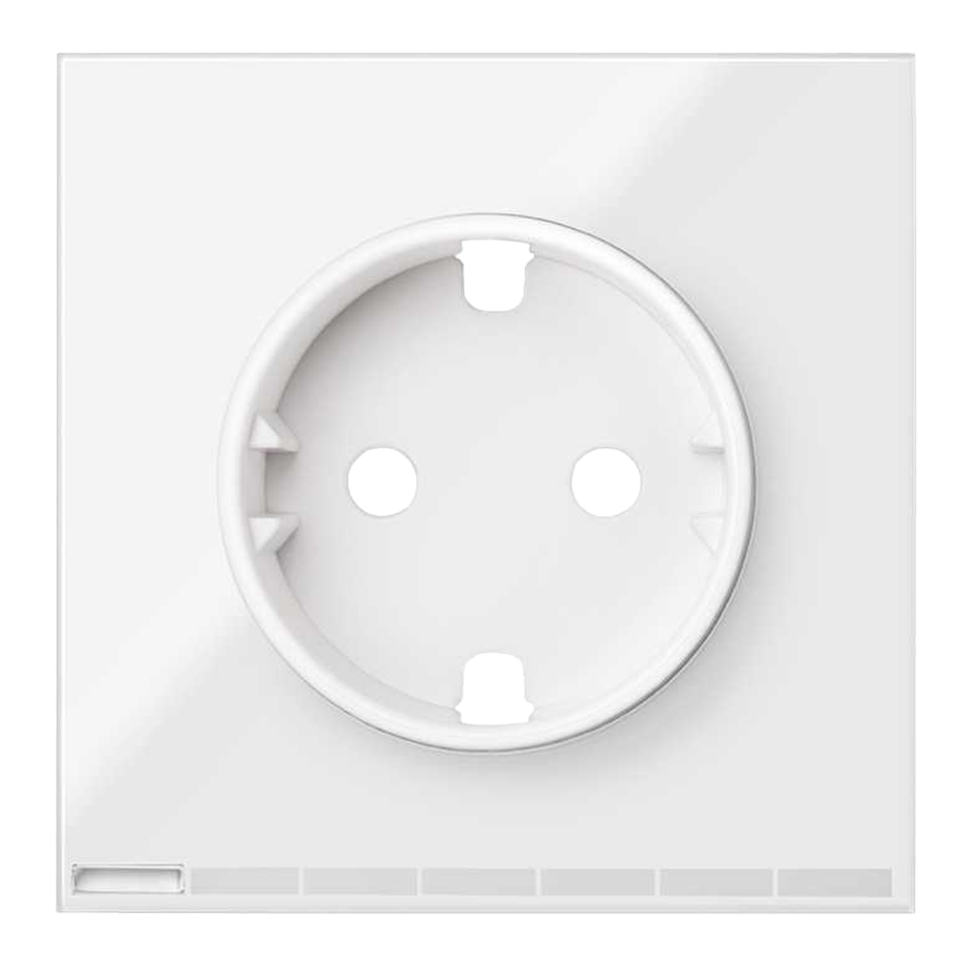 Tapa enchufe simon 100 io blanco