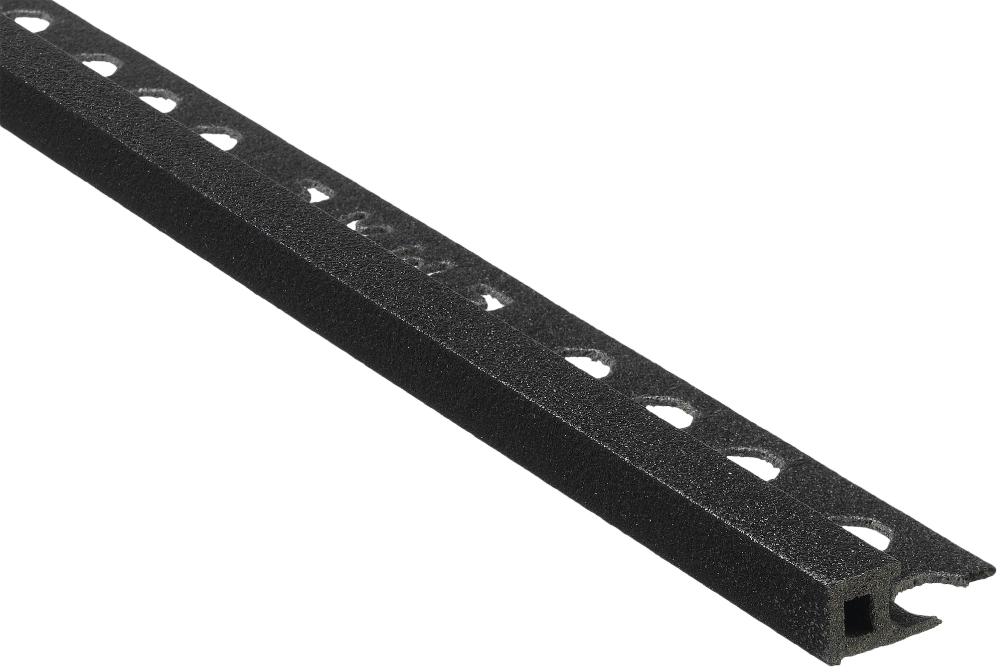 Perfil de ángulo interno de resina 1.2x250 cm negro