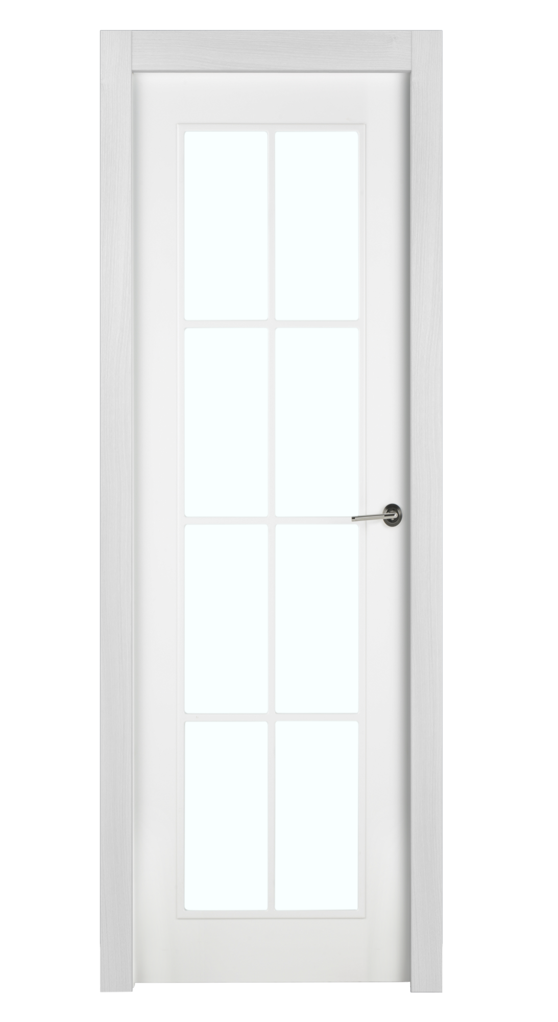 Puerta marsella plus blanco apertura izquierda con cristal 9x62.5cm de la marca ARTENS