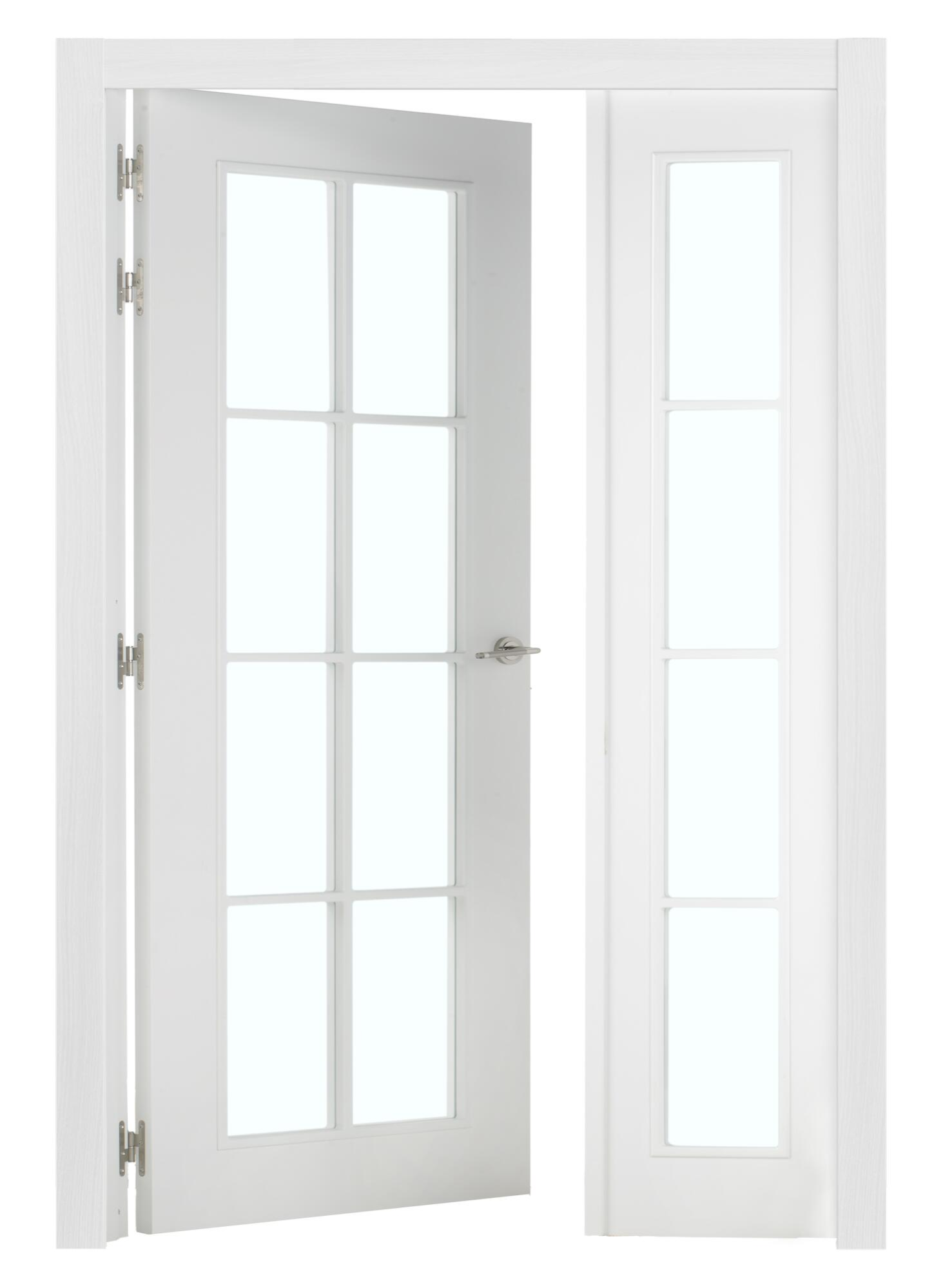 Puerta reversible line plus con cristal transparente izquierda de 125 cm de la marca ARTENS