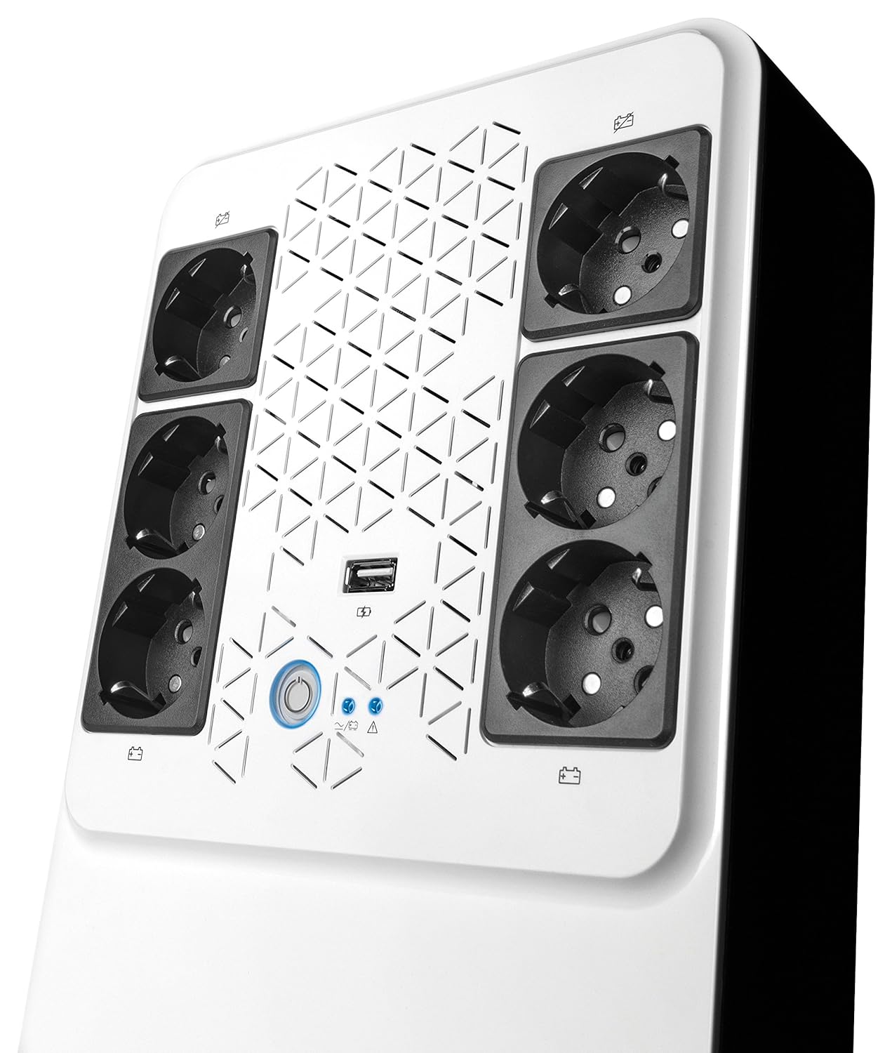 Base múltiple de 6 enchufes legrand con sai 800va