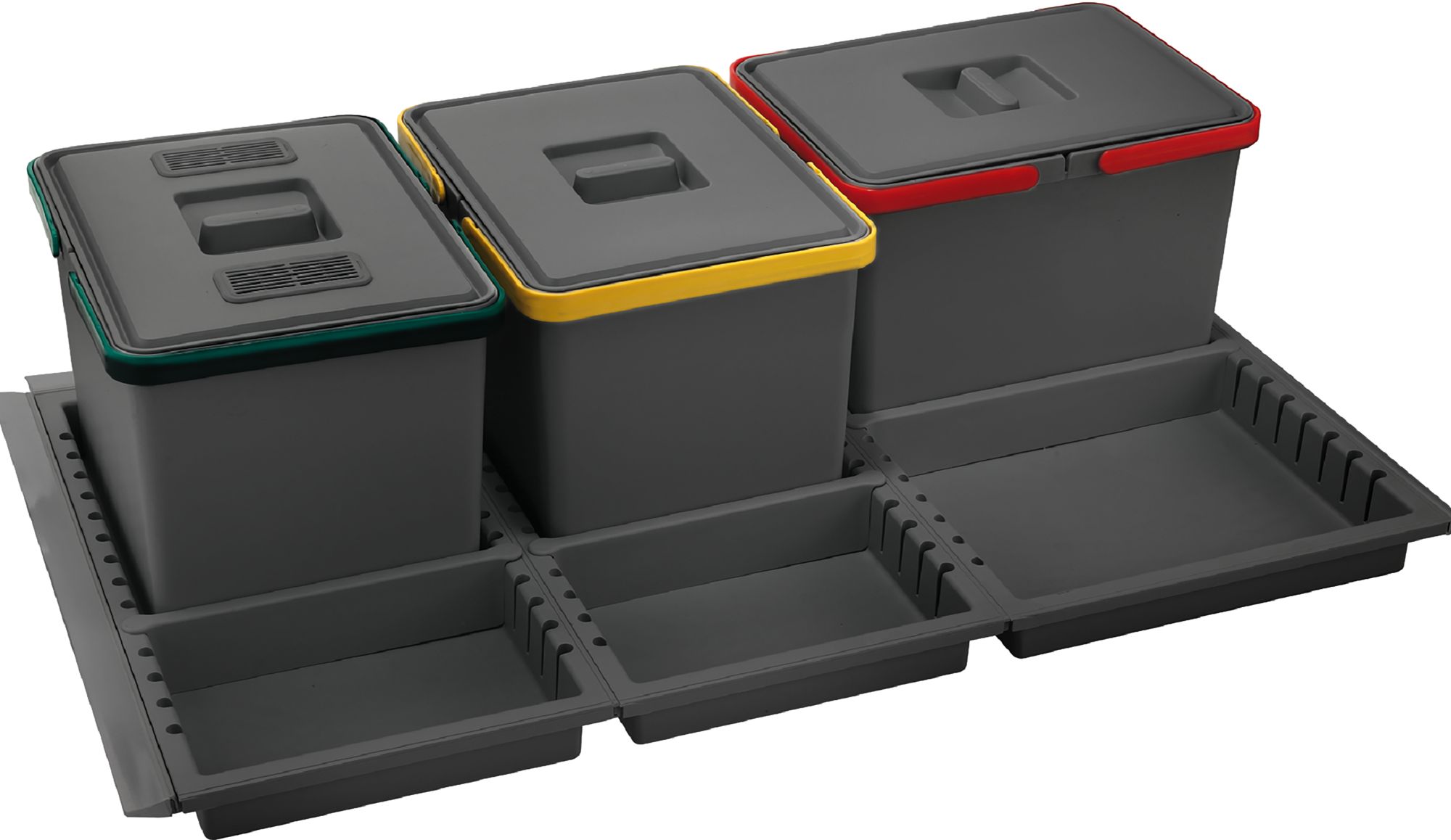 Cubo de basura interior de mueble manual para 40 50 litros Leroy