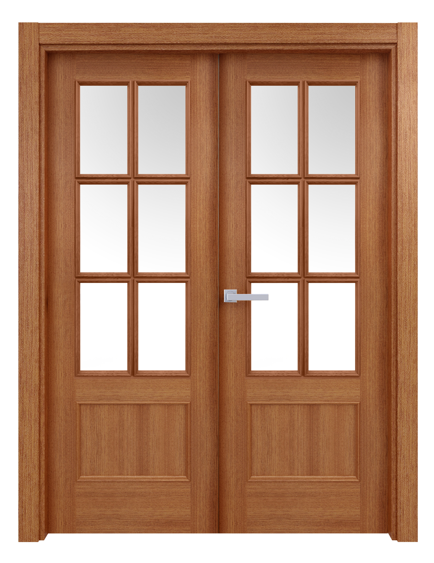 Puerta interior abatible atenas line plus sapelly apertura dcha cristal 9x2 145