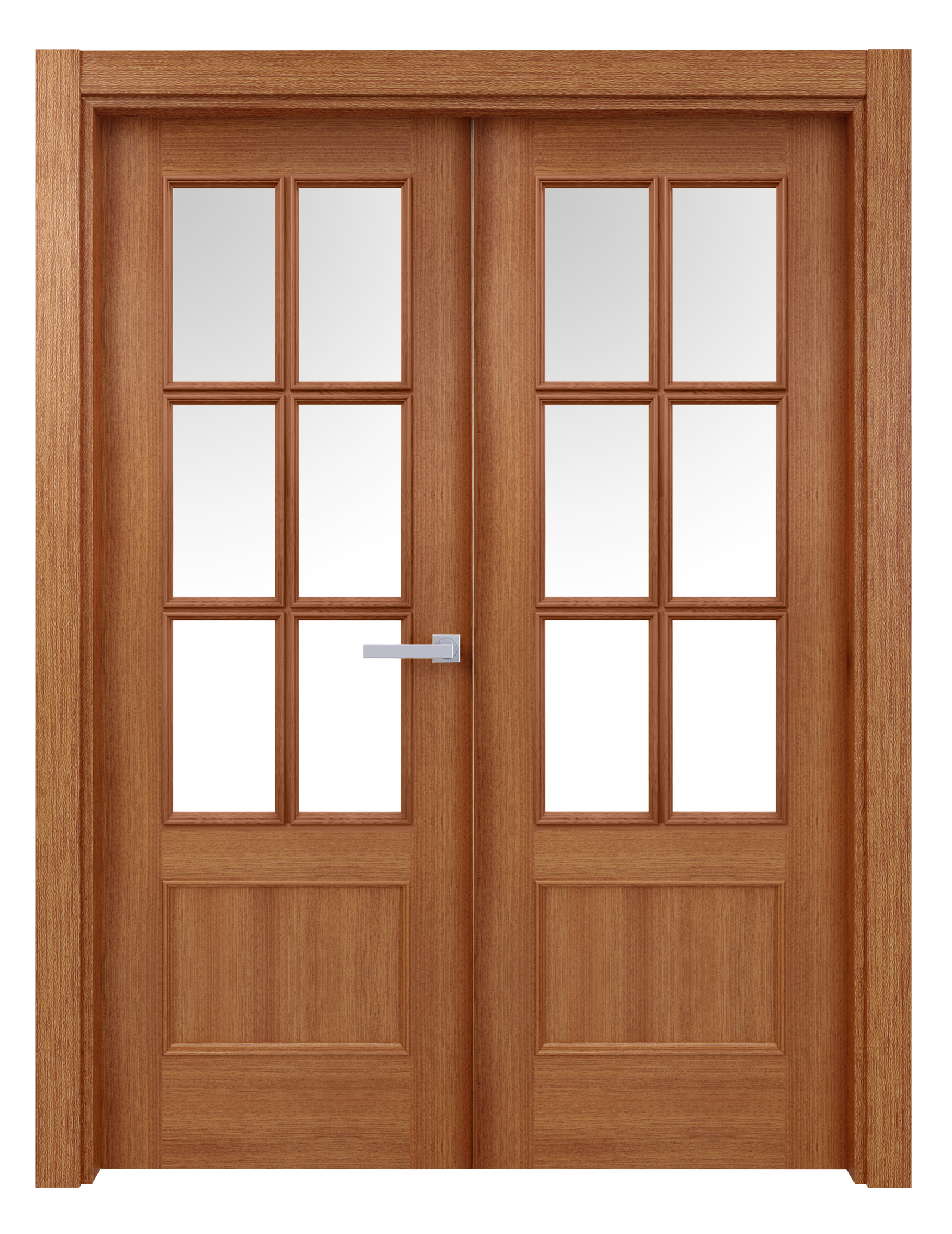 Puerta interior abatible atenas line plus sapelly apertura izda cristal 9x2 145