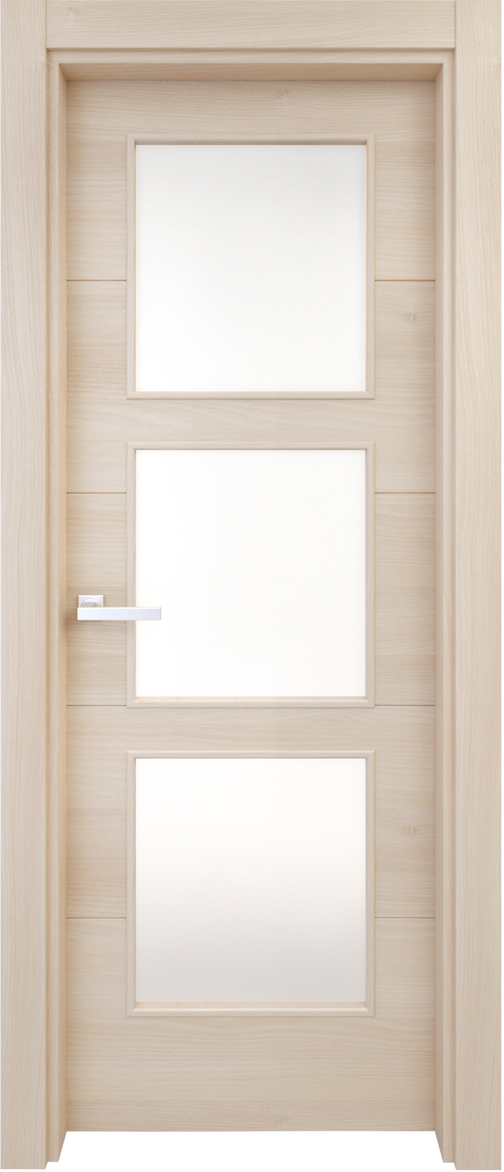 Puerta abatible berna acacia line apertura derecha de 9x62.5 cm