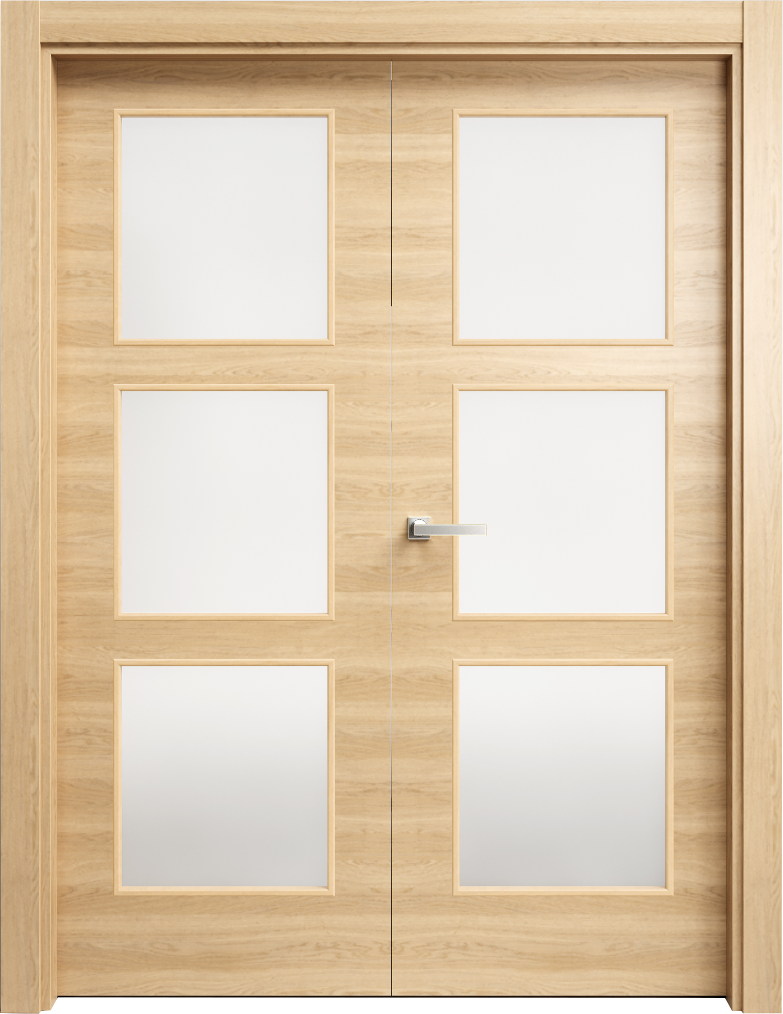 Puerta oslo roble miel apertura derecha con cristal 9x115cm de la marca CASTALLA