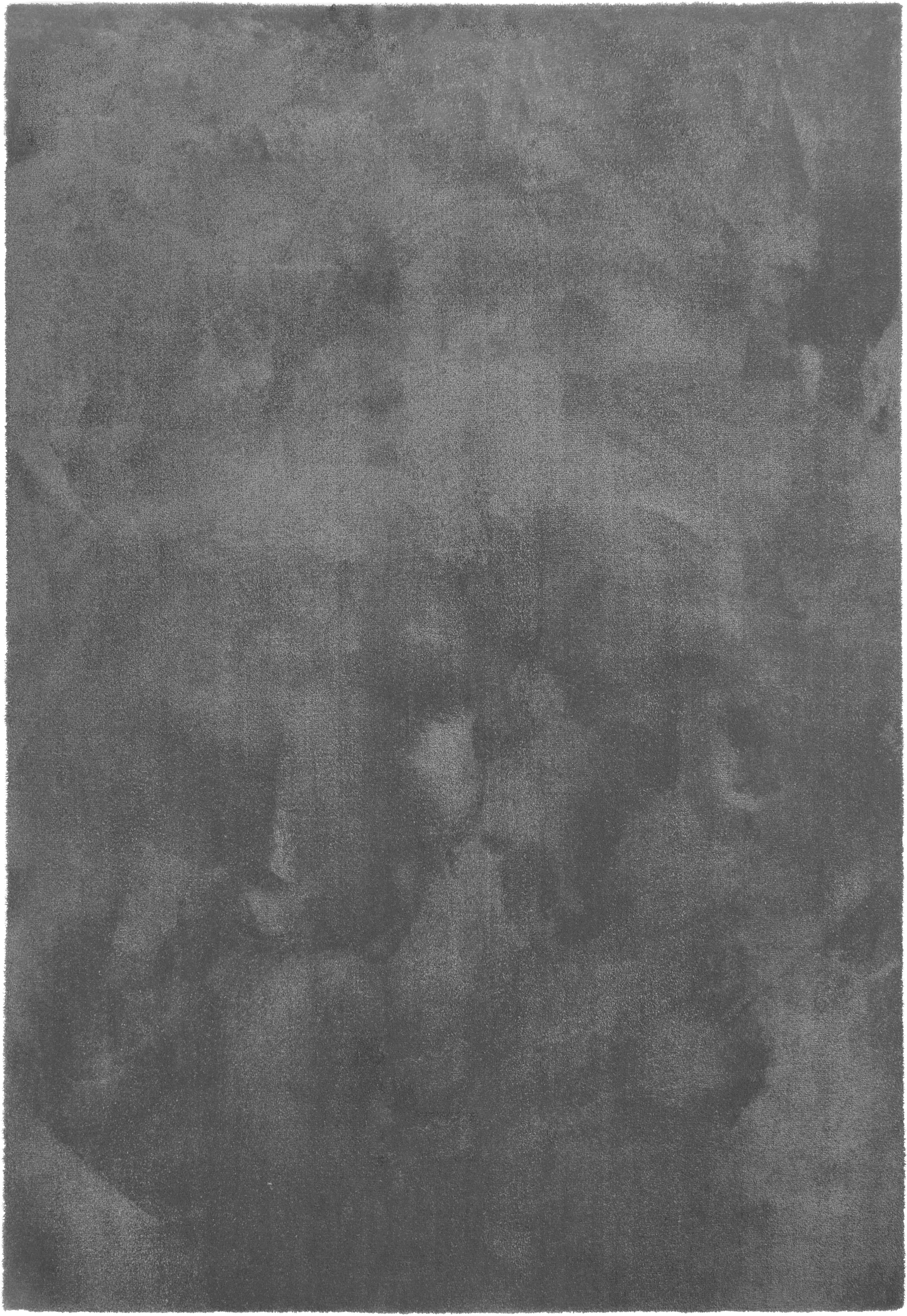 Alfombra pasillera poliamida touch gris oscuro 67x250cm
