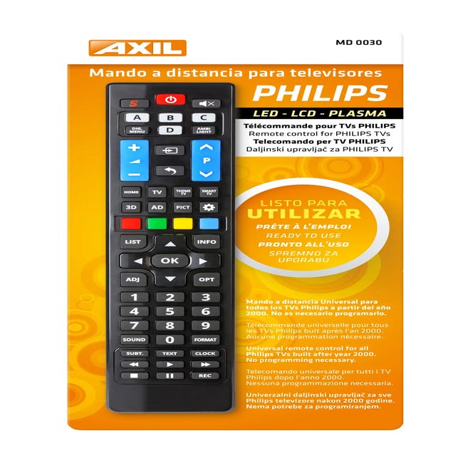 Control remoto universal philips para mando a distancia Philips