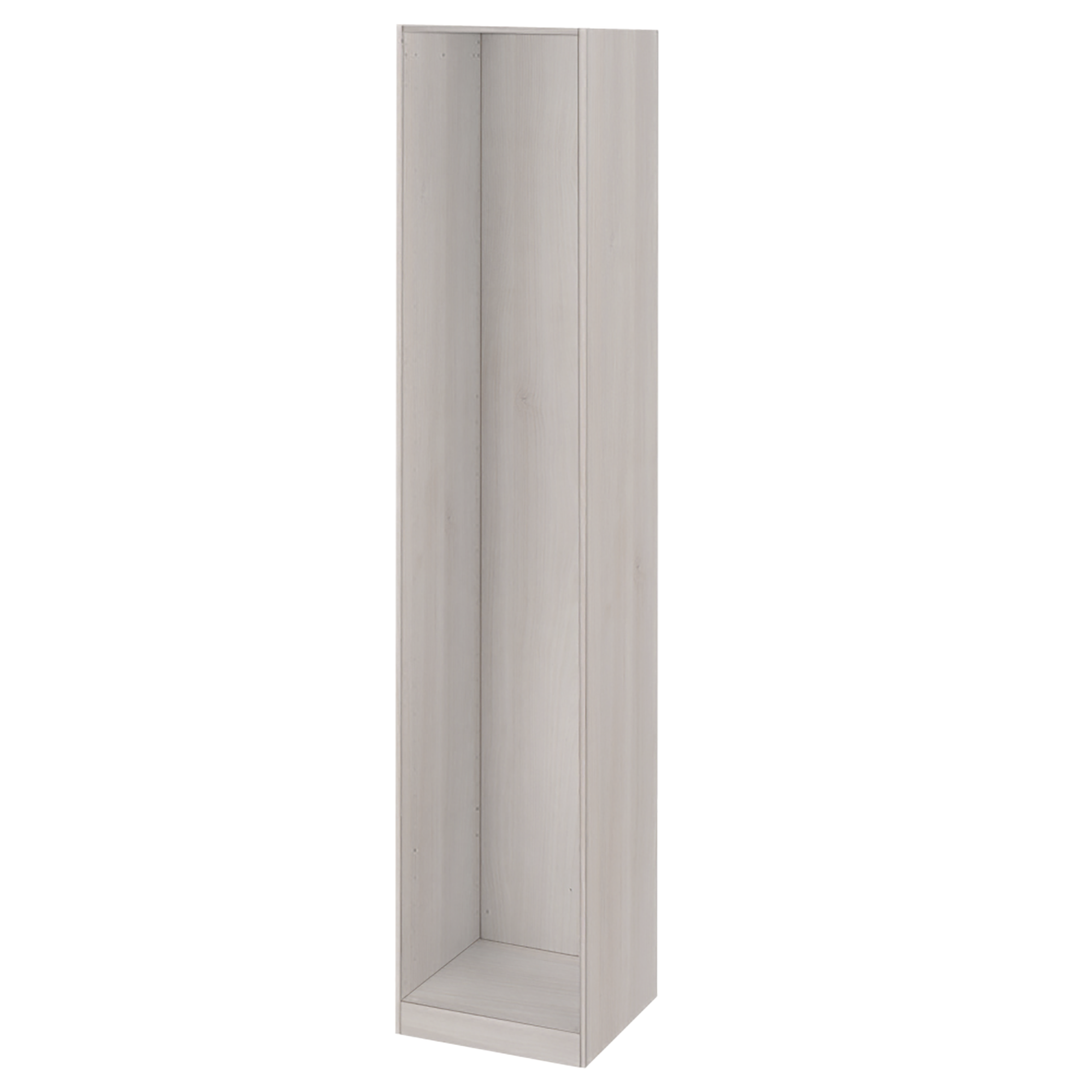 Balda recta para sistema de estantes de acero blanco de 380.5x30cm