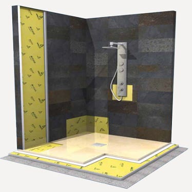 Lámina impermeabilizante para duchas de obra Oxiegen Biber BD20 -  Construcción (Materiales) - Lámina impermeabilizante para duchas de obra