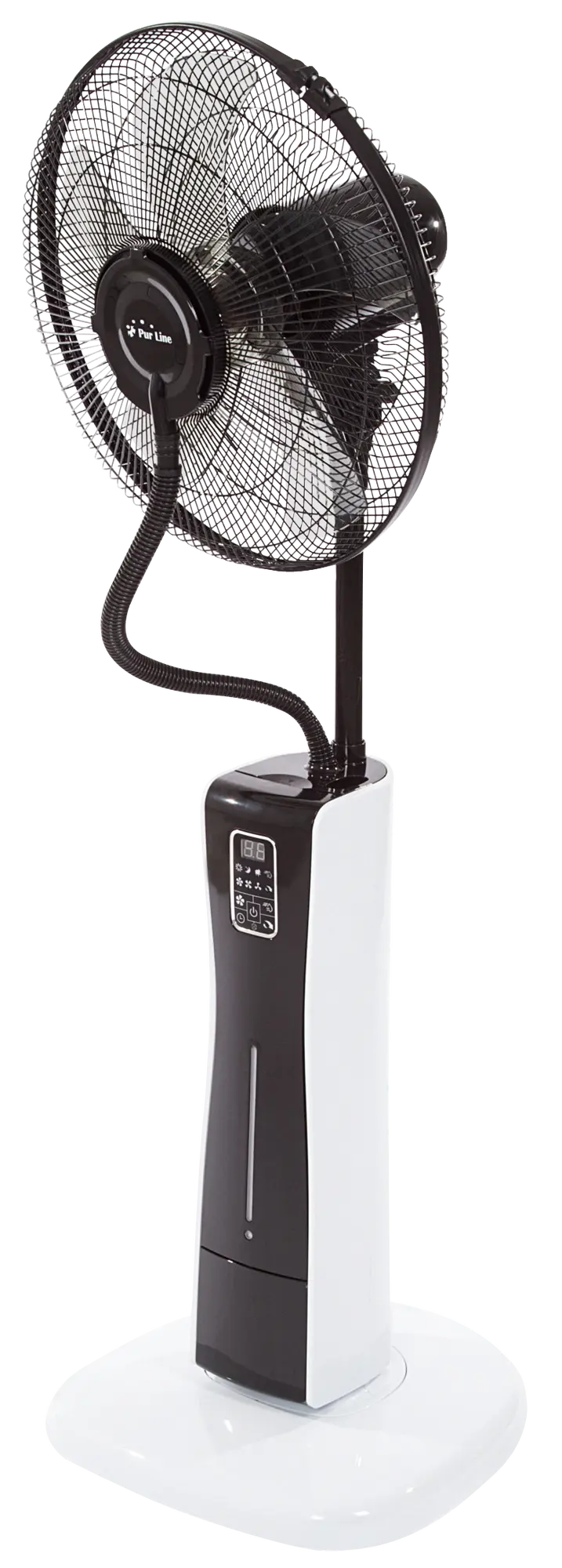 Ventilador nebulizador con agua purline misty 2 de 85w blanco/negro