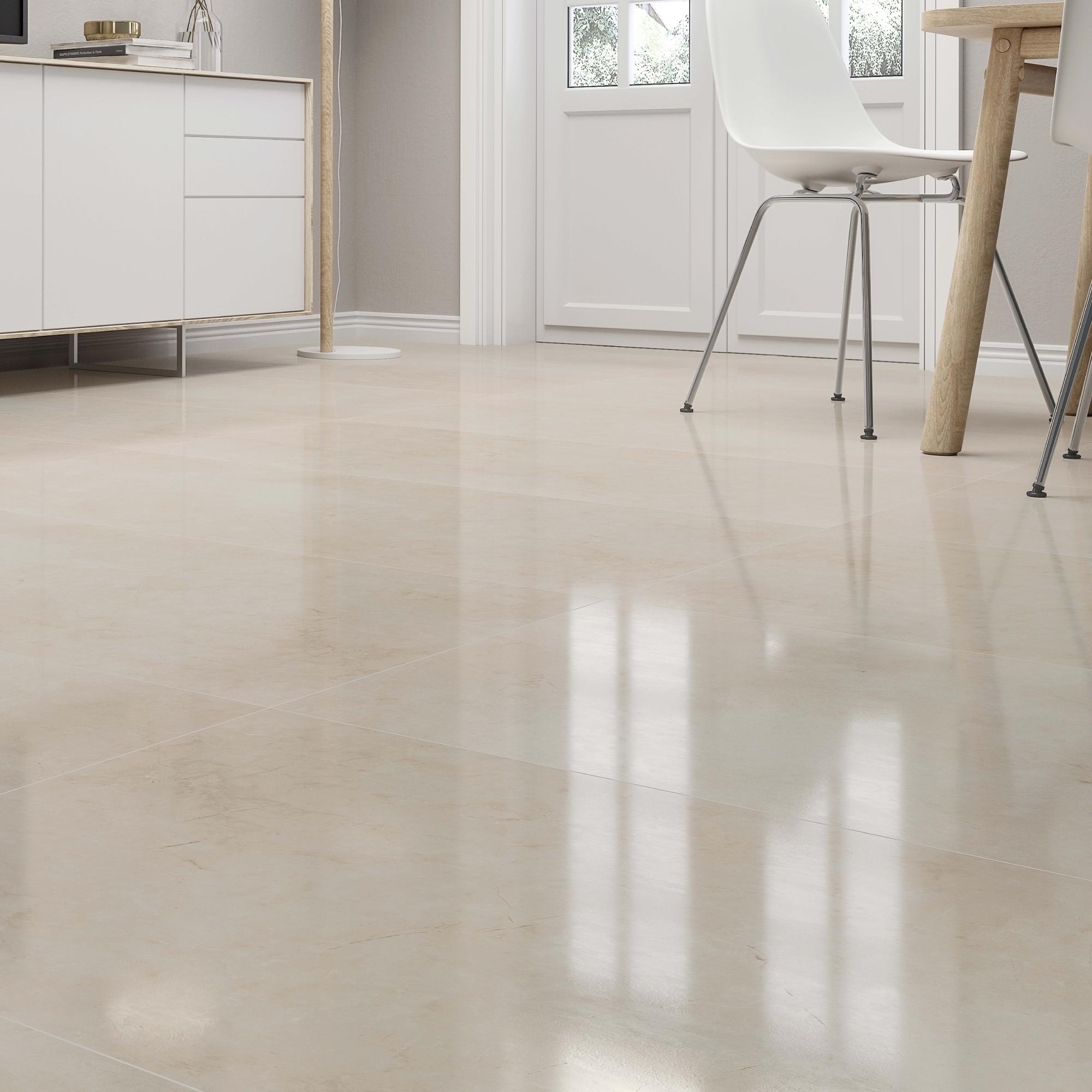 Suelo/azulejo porcelánico marmi efecto mármol beige 60x120 cm c1 artens de la marca ARTENS