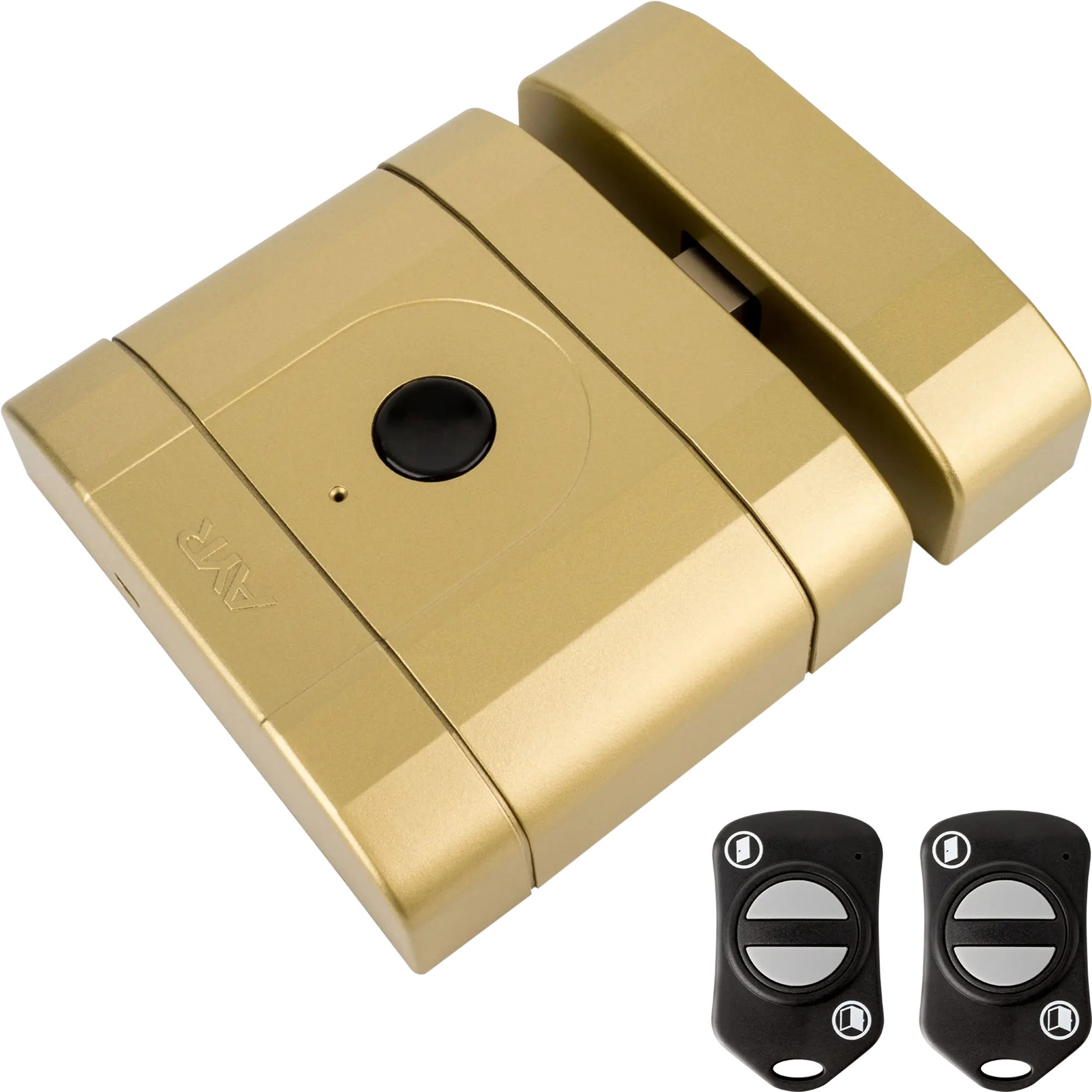 Cerradura invisible INT LOCK RF níquel con mando a distancia